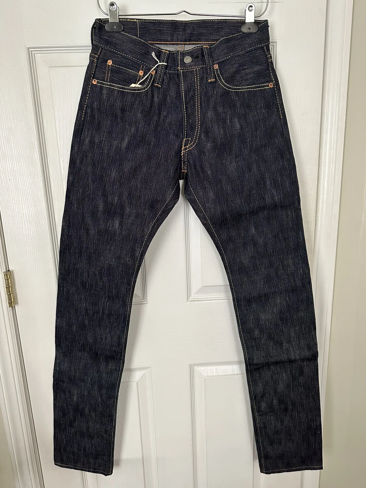 AI-003 "Natural Indigo" 17.5oz Unsanforized Selvedge Denim