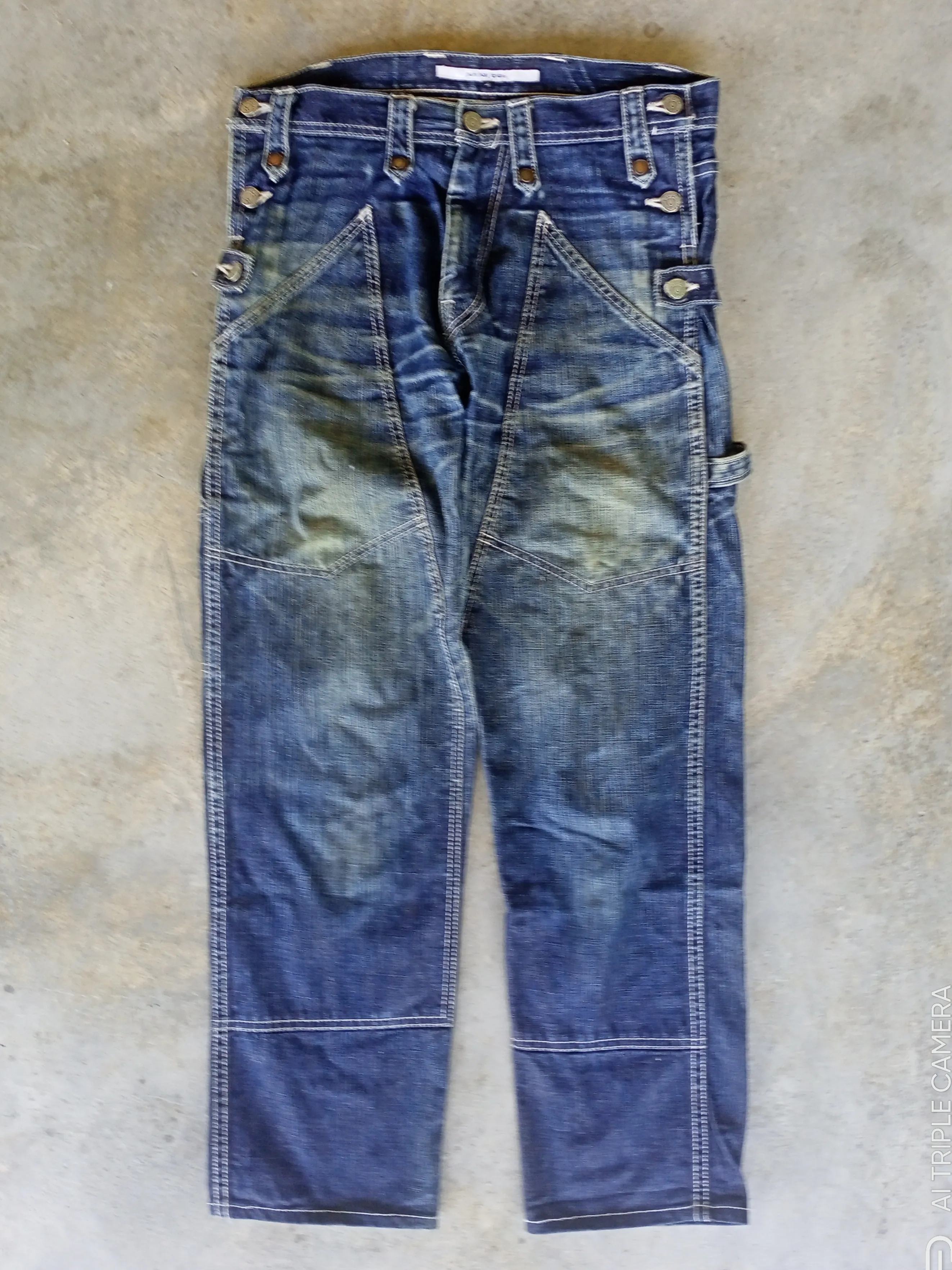 Pure blue japan denim japanese brand