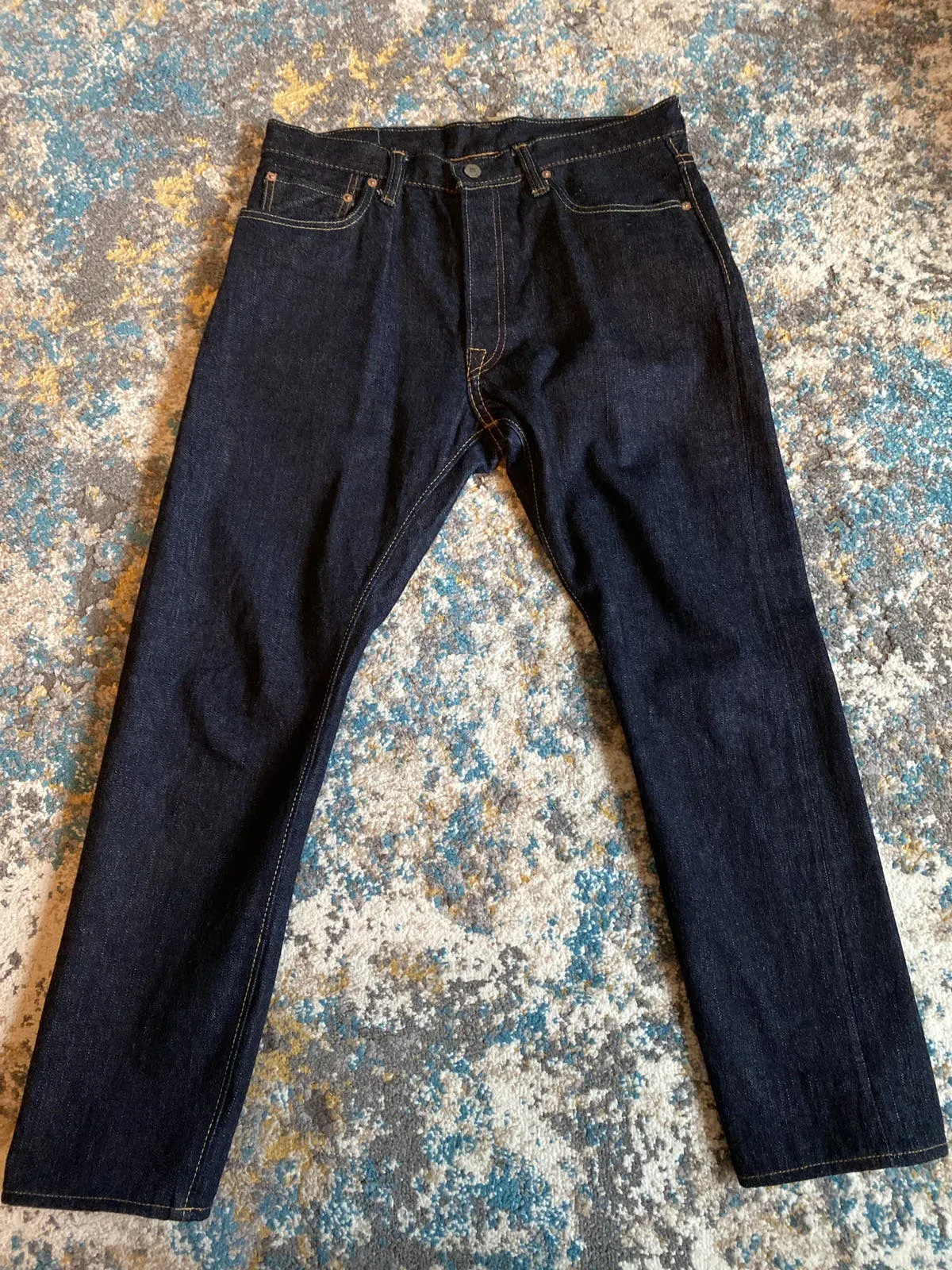 PBJ XX-019 14oz Indigo Selvedge Denim Relax Tapered