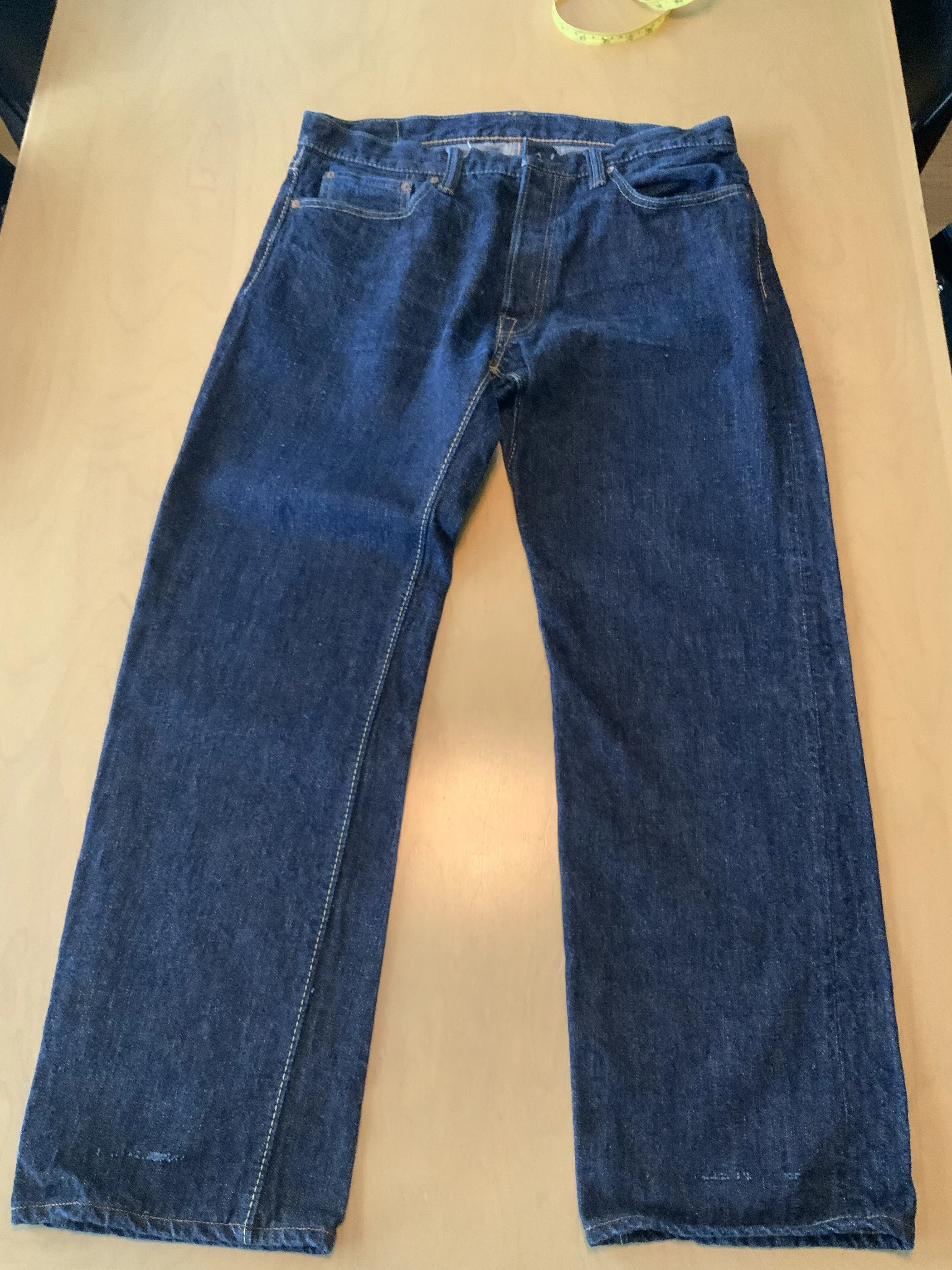 PURE BLUE JAPAN SR-019 18OZ - RELAXED FIT selvedge denim