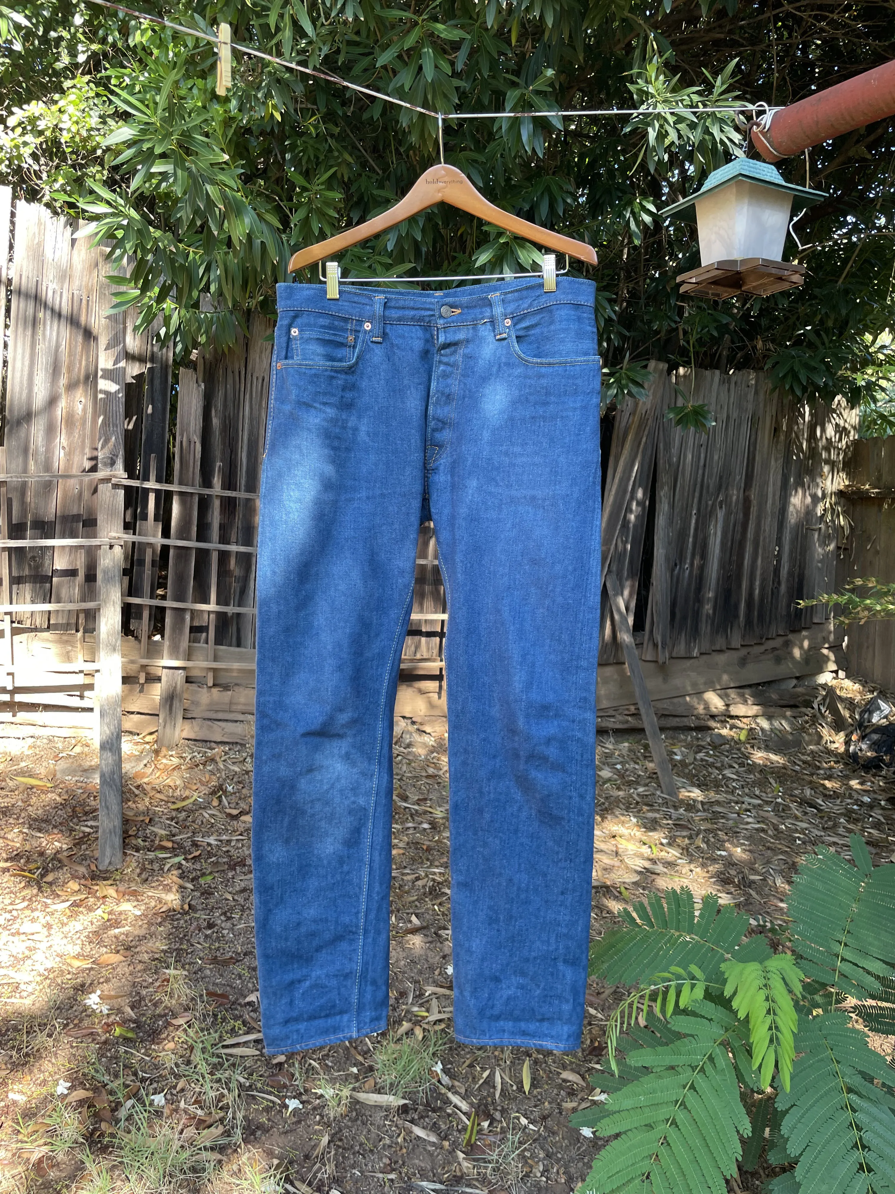 14oz GRE-019 'Greencast' Denim - Relaxed Tapered