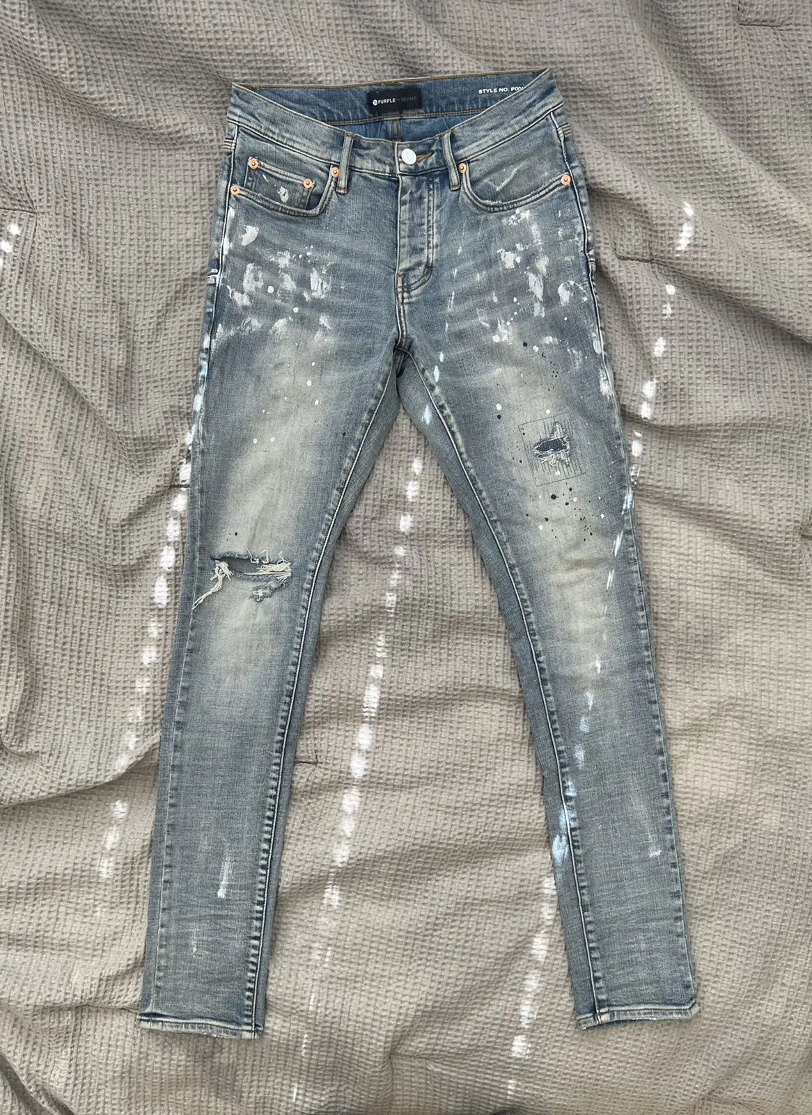 P001 paint splatter
