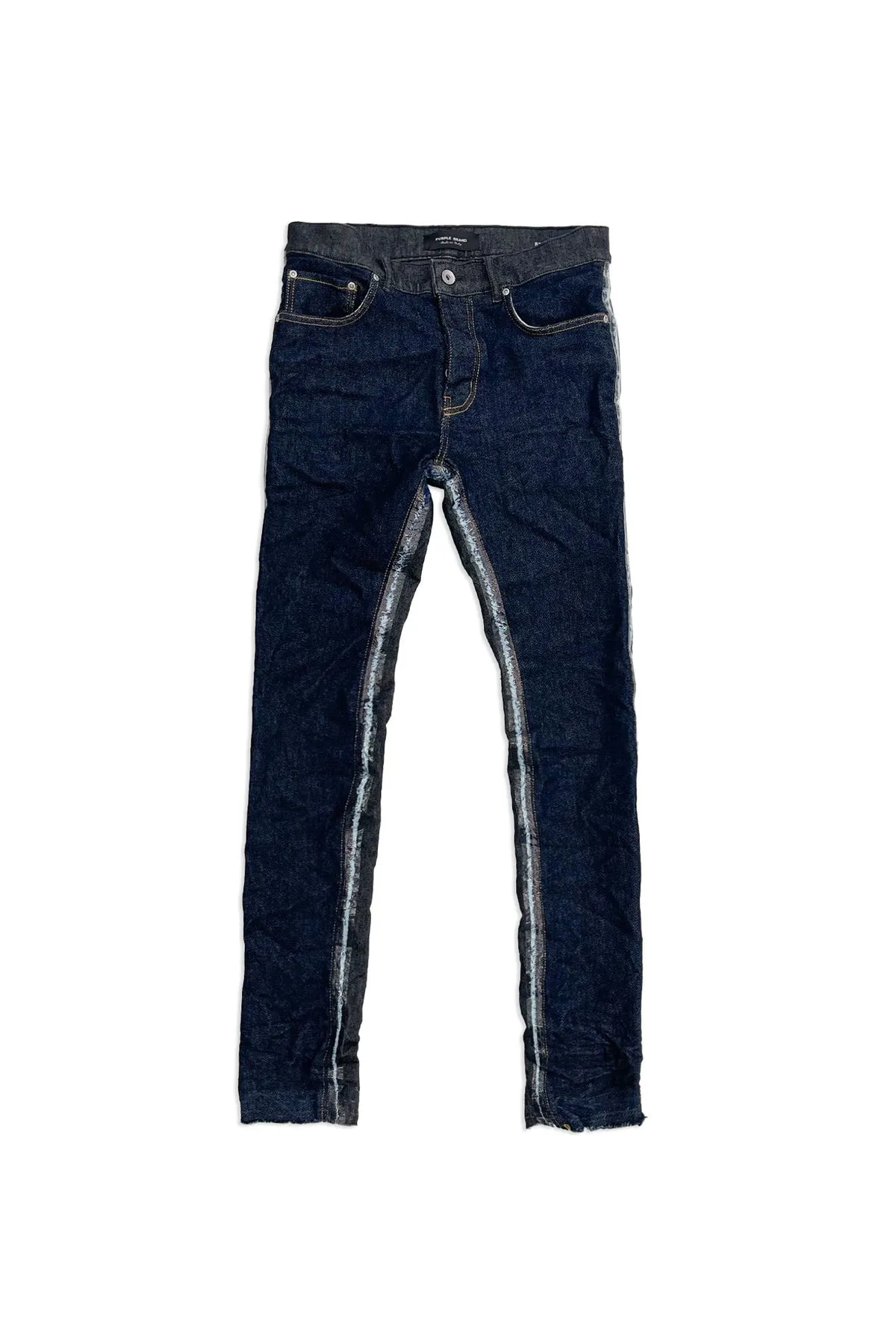 RAW INDIGO & BLACK FRAMIS FRAY