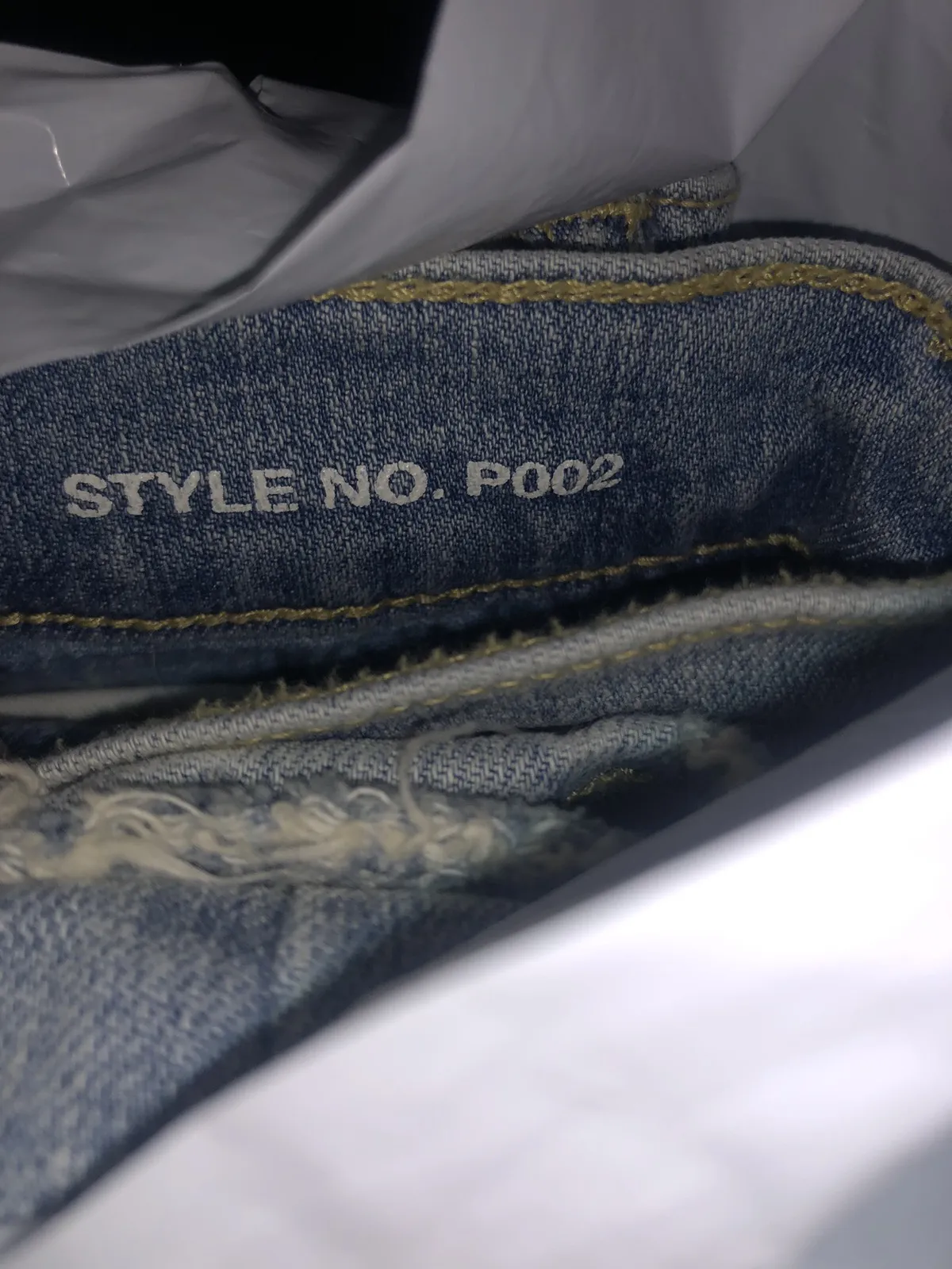 Blue Purple Brand Jeans Style NO. P002
