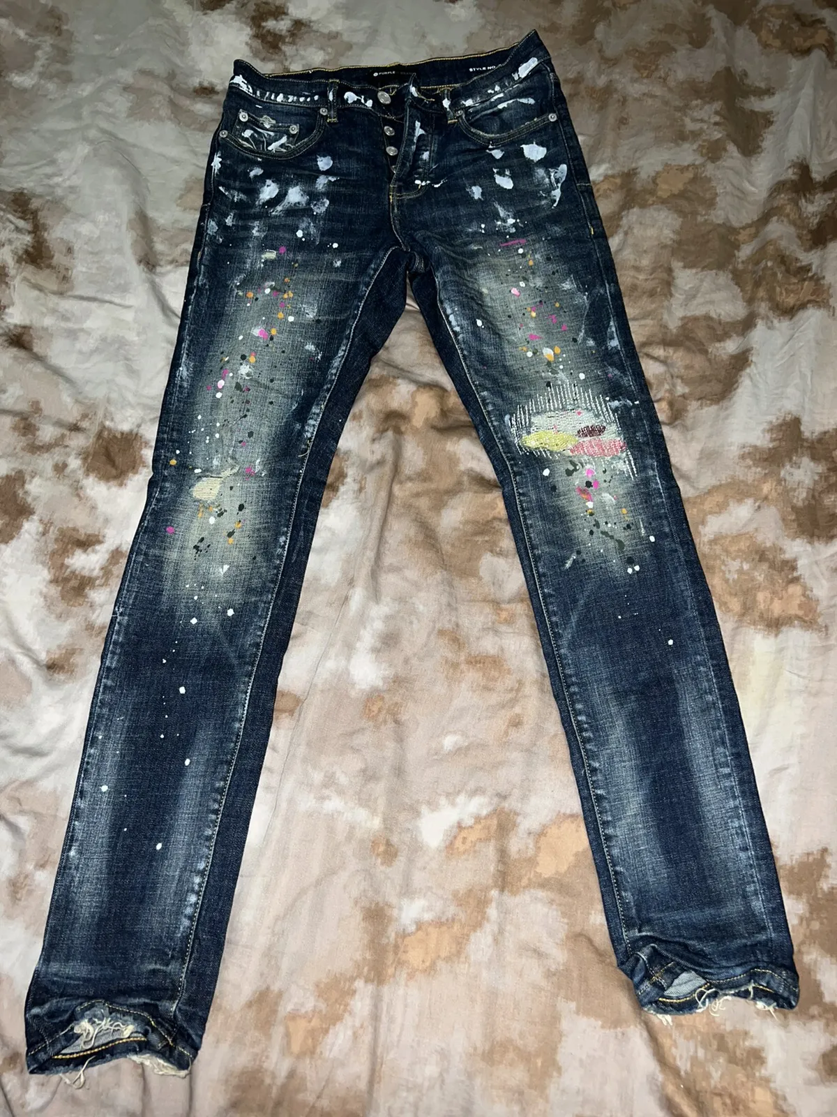 MULTICOLOUR REPAIR STITCH
