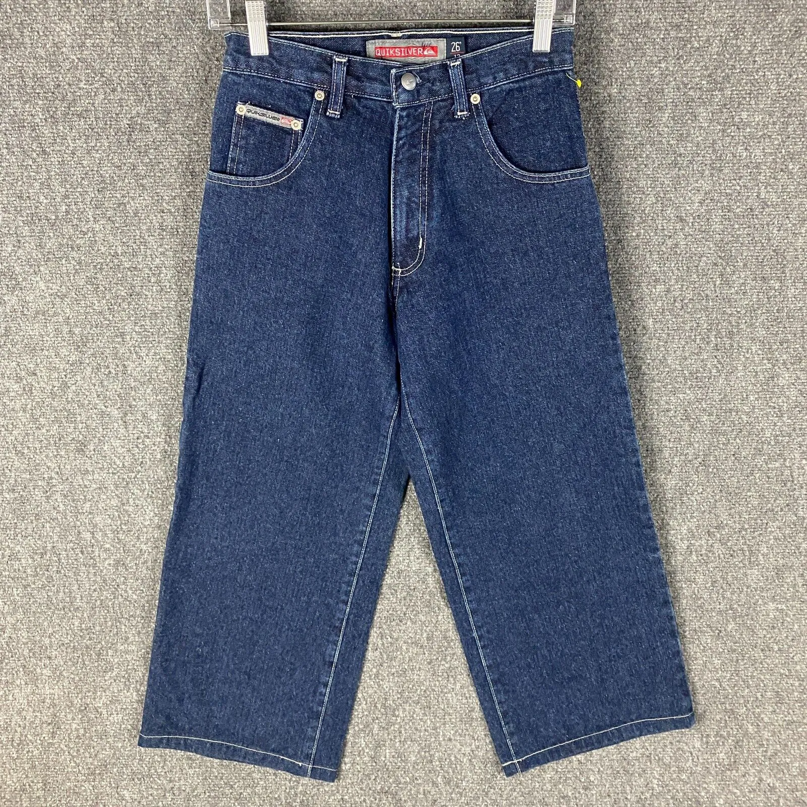 Quicksilver Jeans Relaxed Fit Boys 12 Yrs 26" Waist Denim 100% Cotton