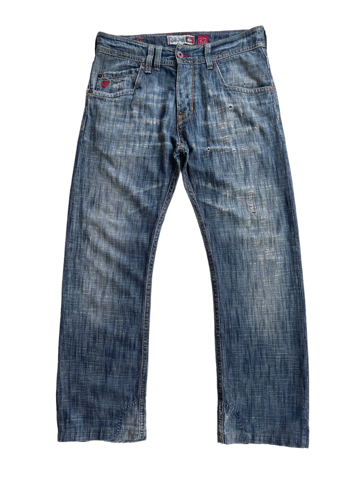 Quiksilver Used Dirty Pattern Denim