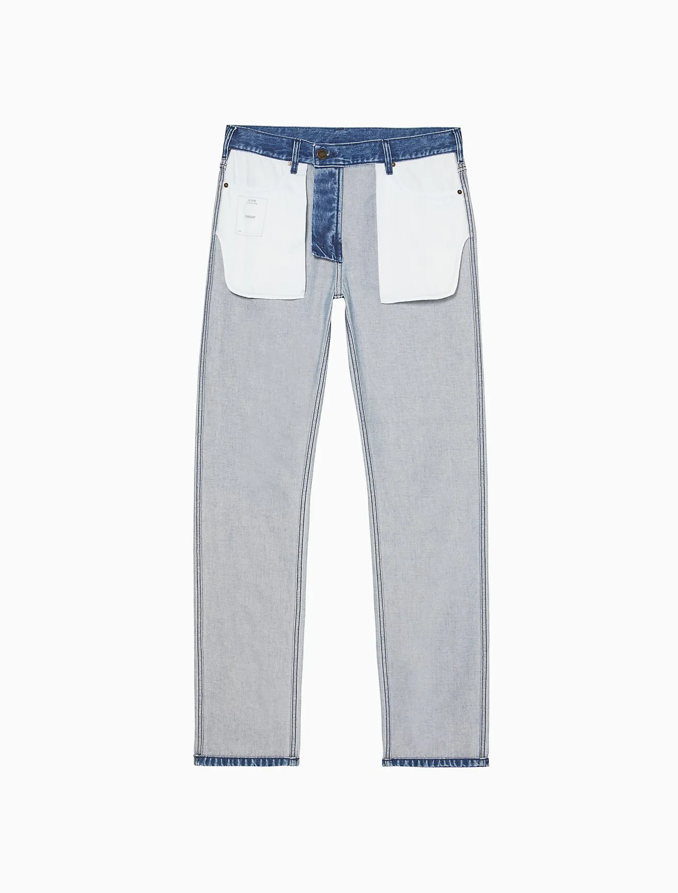 EST. 1978 Straight Leg Inside Out Indigo Stone Jeans