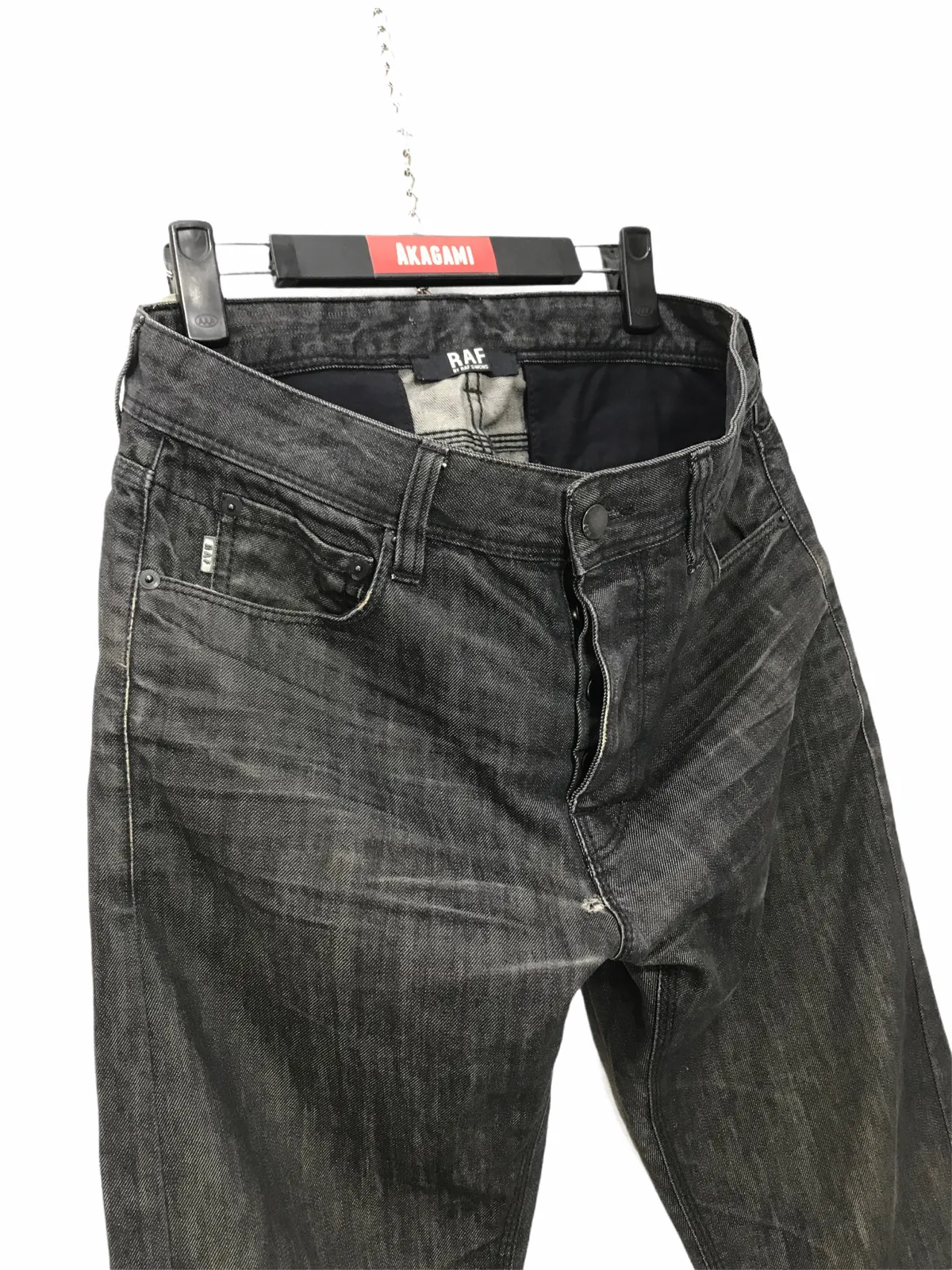 ☢ Raf by Raf Simons Slim Denim Pant