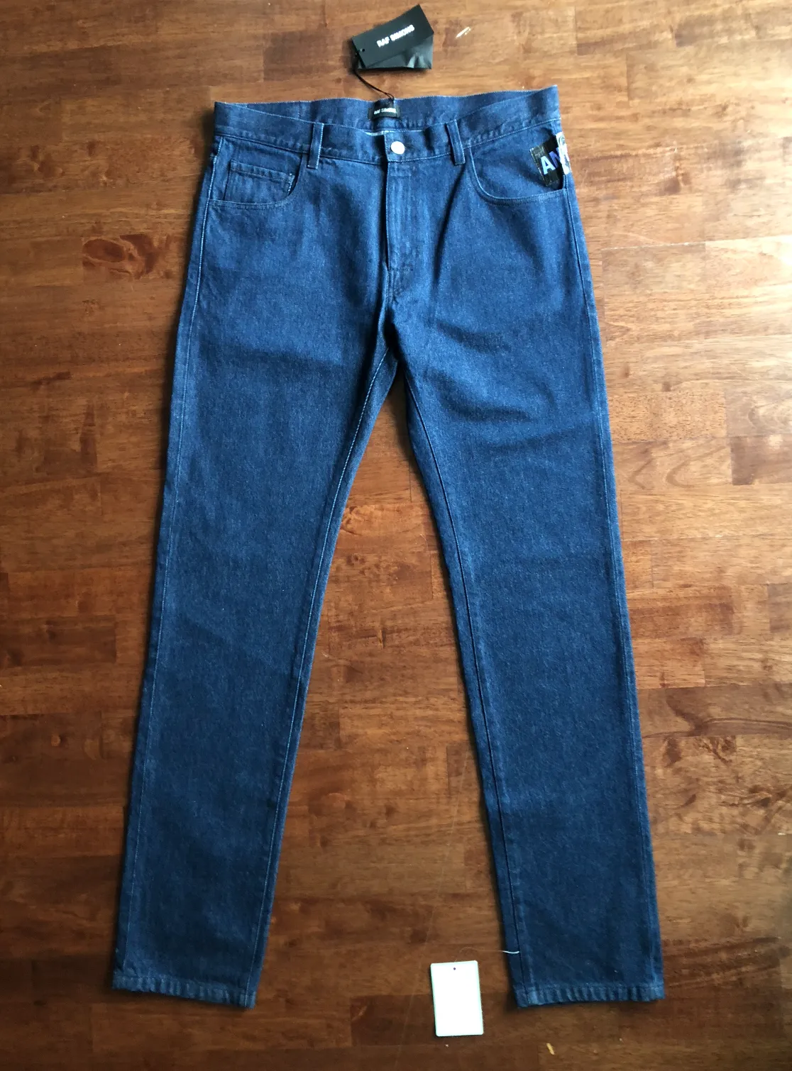 Raf Simons Any Way Out Of This Nightmare Tape Jeans