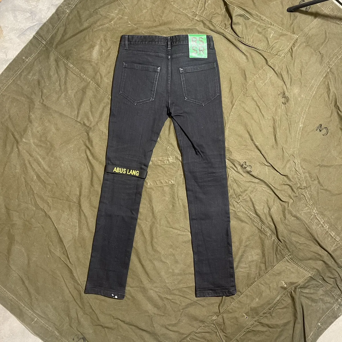 2014 RAF Simons Sterling Ruby Abus Lang Pants