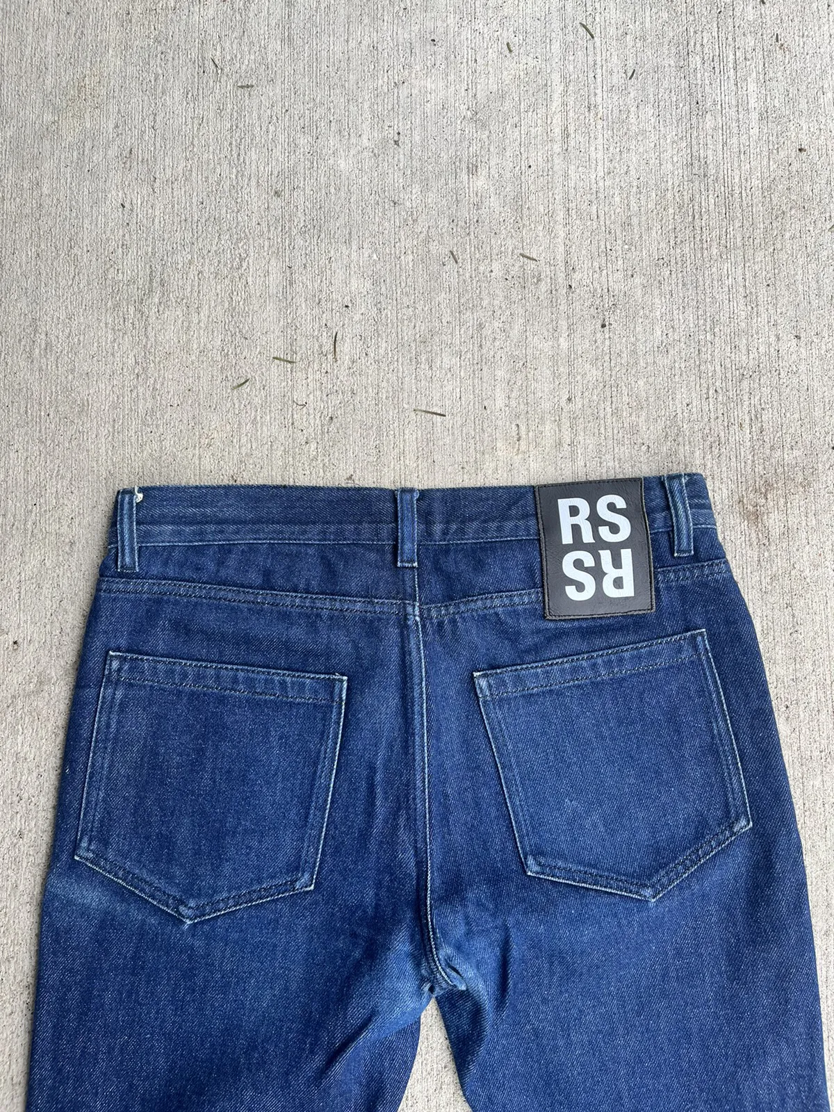 👖Raf Simons “RS” Patch Slim Jeans