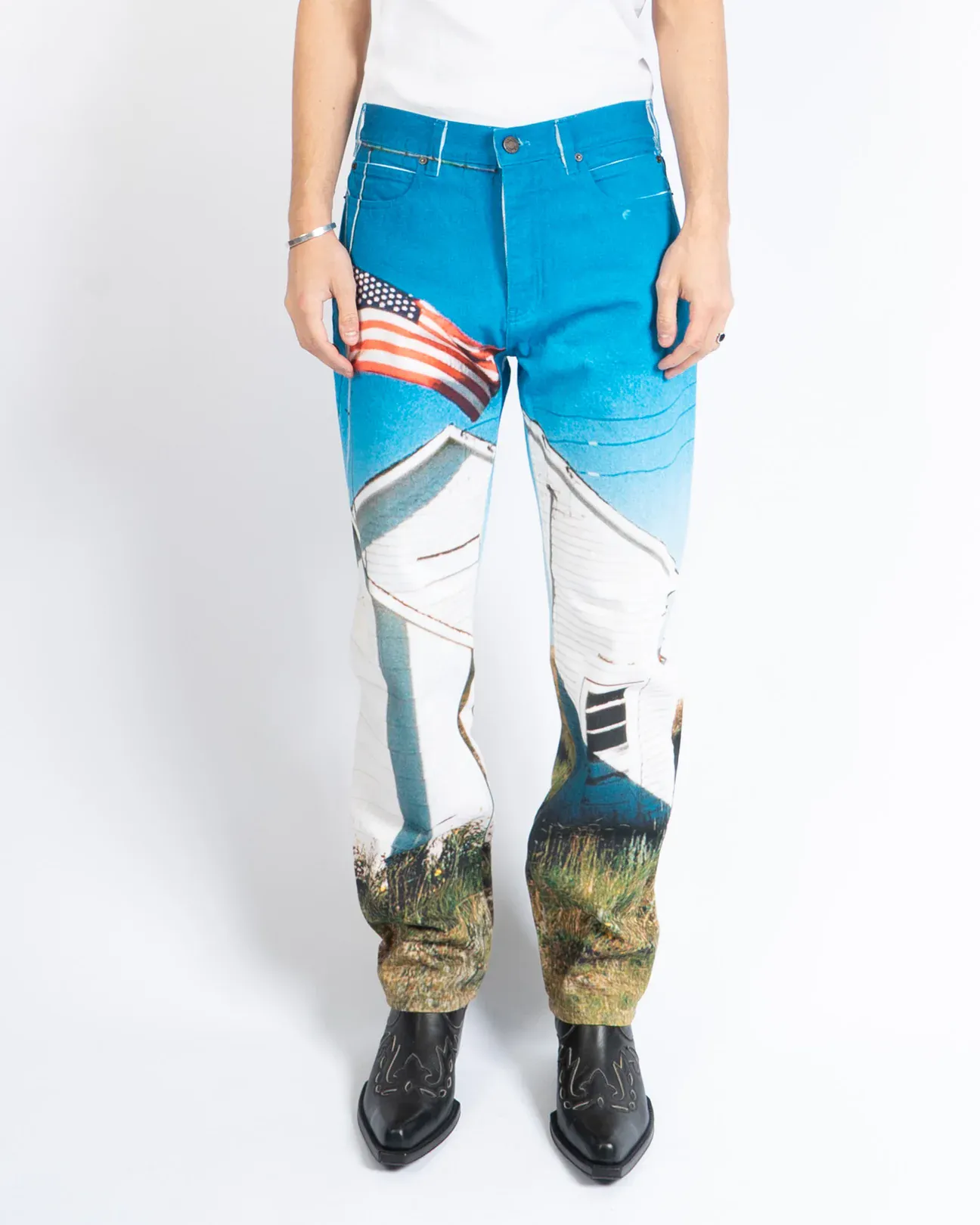 Schoolhouse Printed Denim