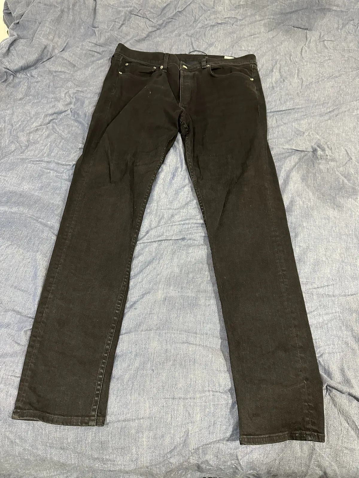 Fit 1 - Black Skinny Fit Black Aero Stretch Jean