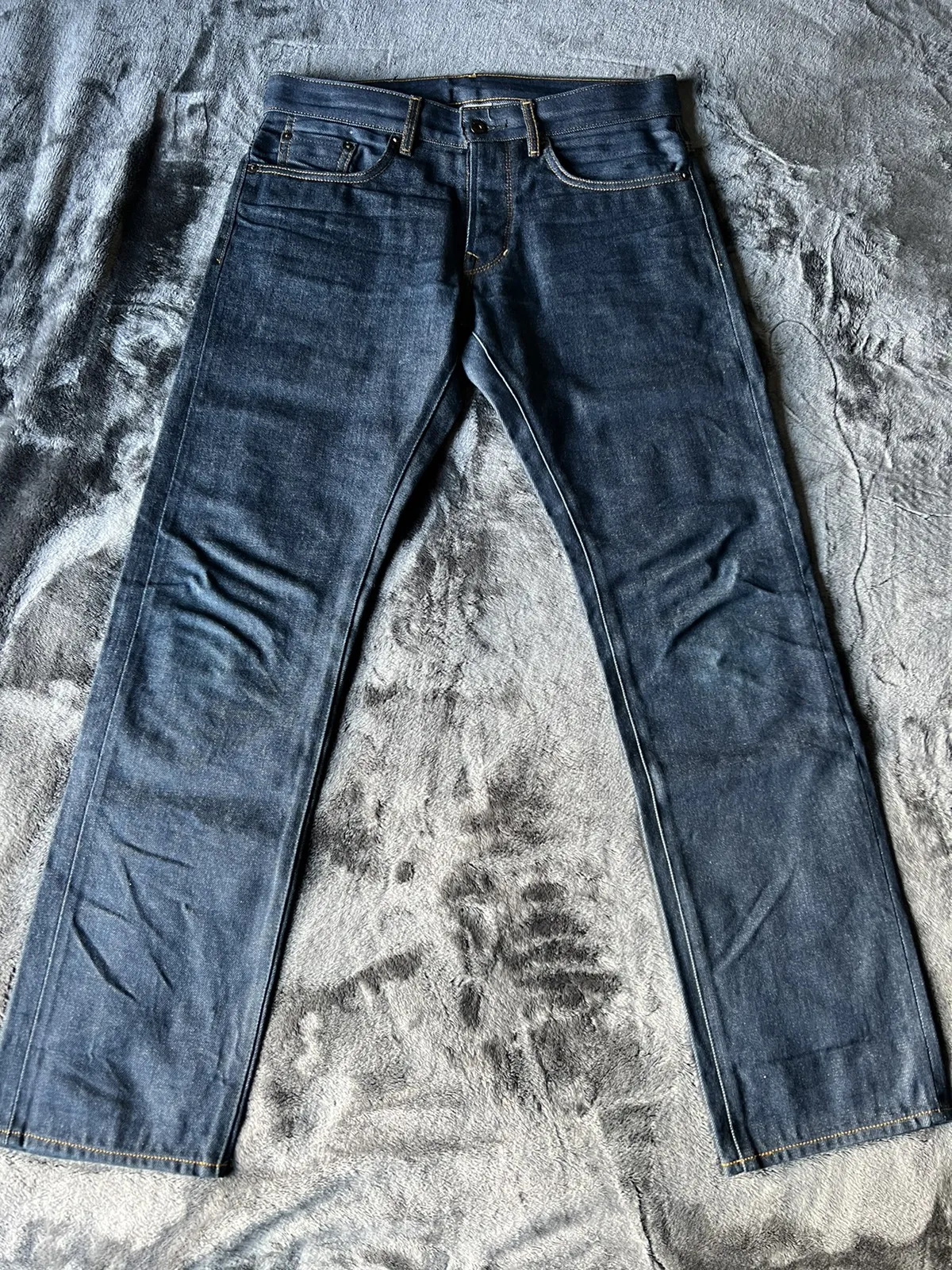 XO23 12.25 oz Natural Pure Indigo Dyed Japanese Denim