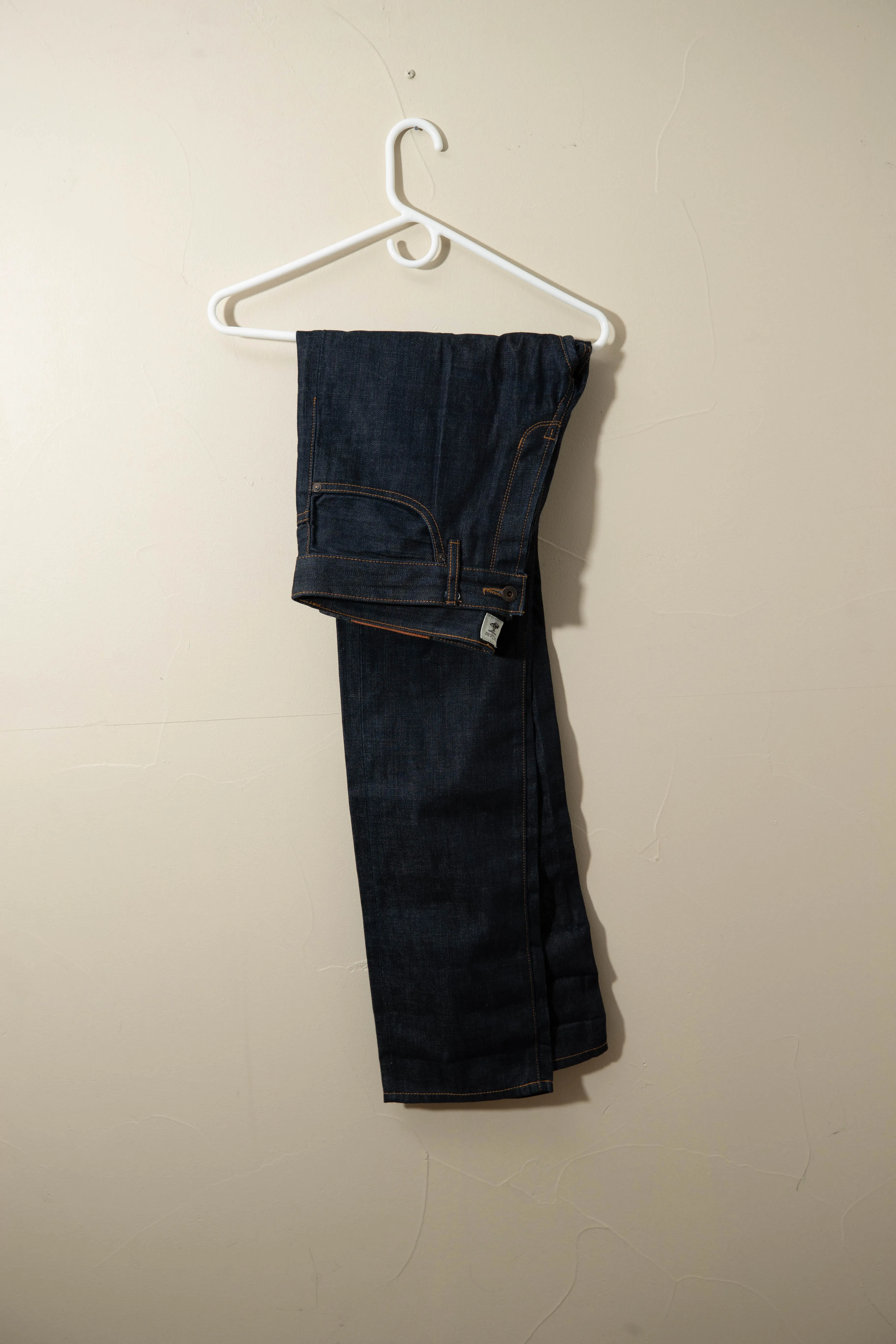 Railcar Fine Goods Raw Denim Blue Jeans (32)