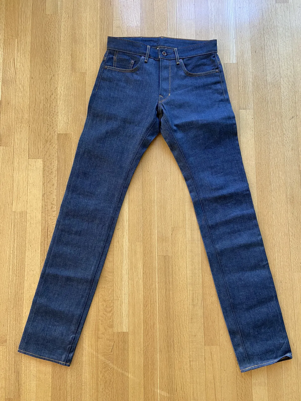 Railcar Natural Indigo Japanese Selvedge Jeans NWT 28 x 36