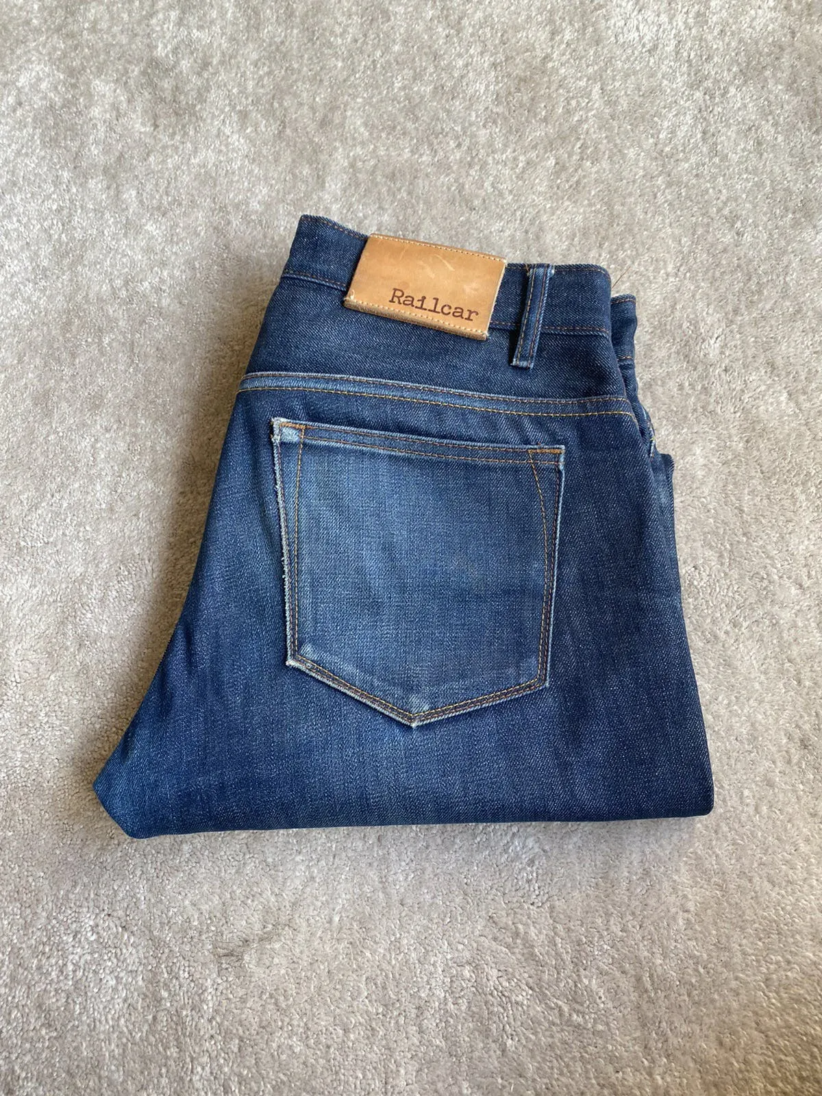 Railcar Fine Goods Spikes Denim