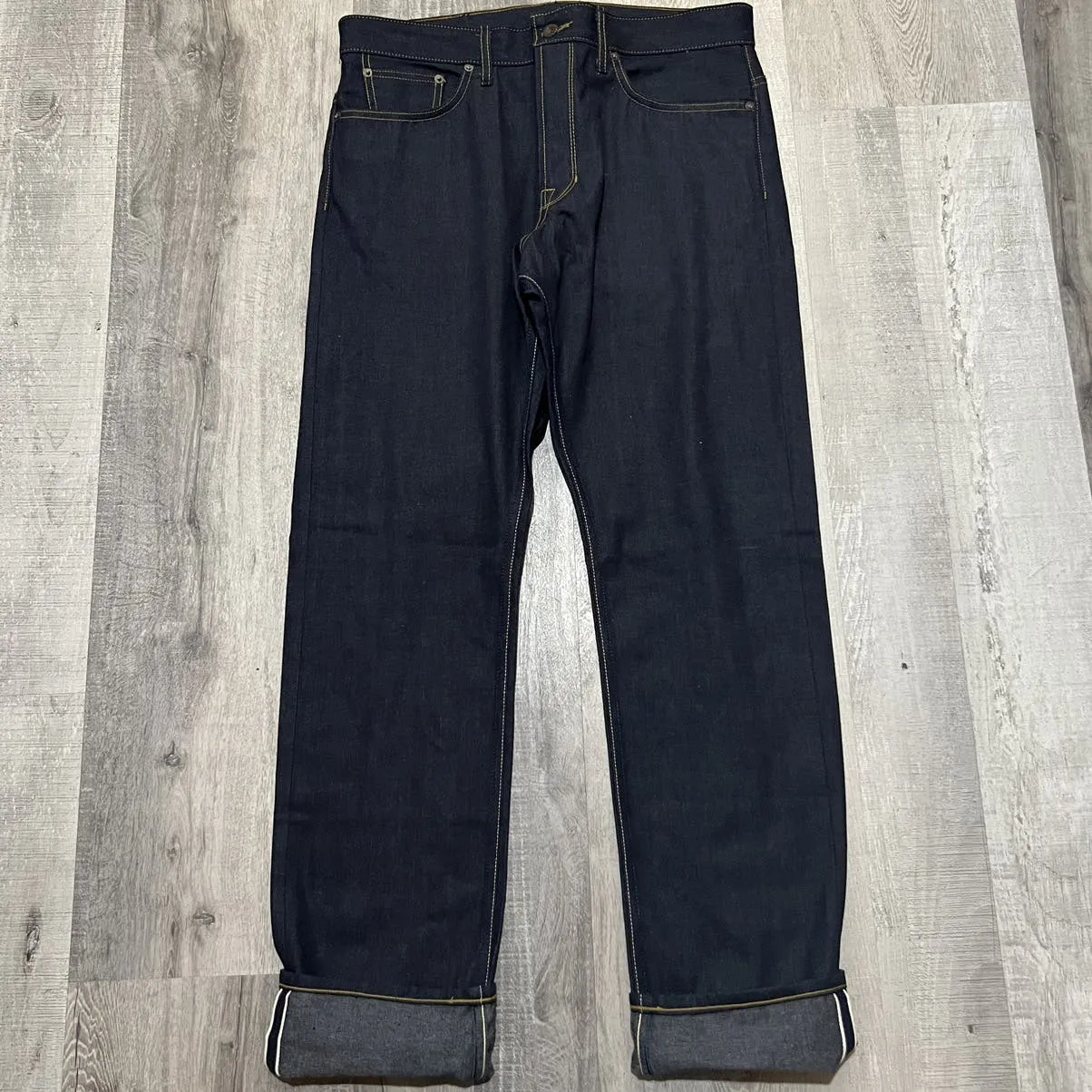 Railcar Fine Goods Spikes Indigo Dark Wash Selvedge Jeans