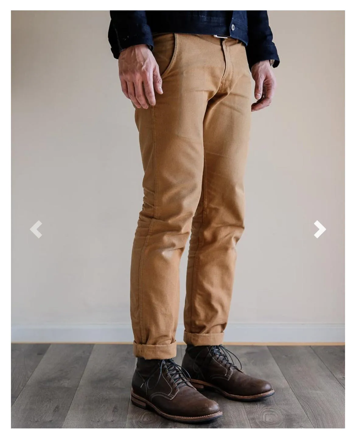 Railcar Fine Goods Camel Flight Trousers