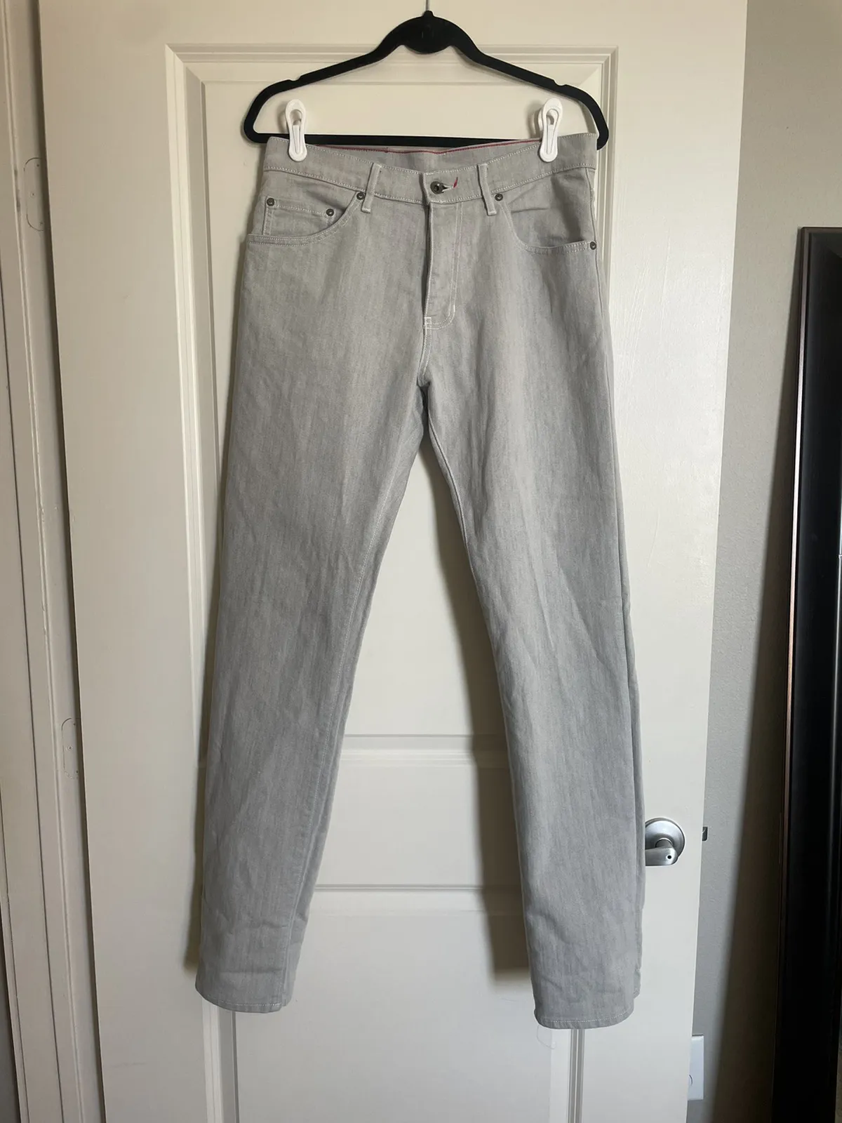 Alexander Denim Selvedge Straight Grey Tag 31 (Actual 32x34)