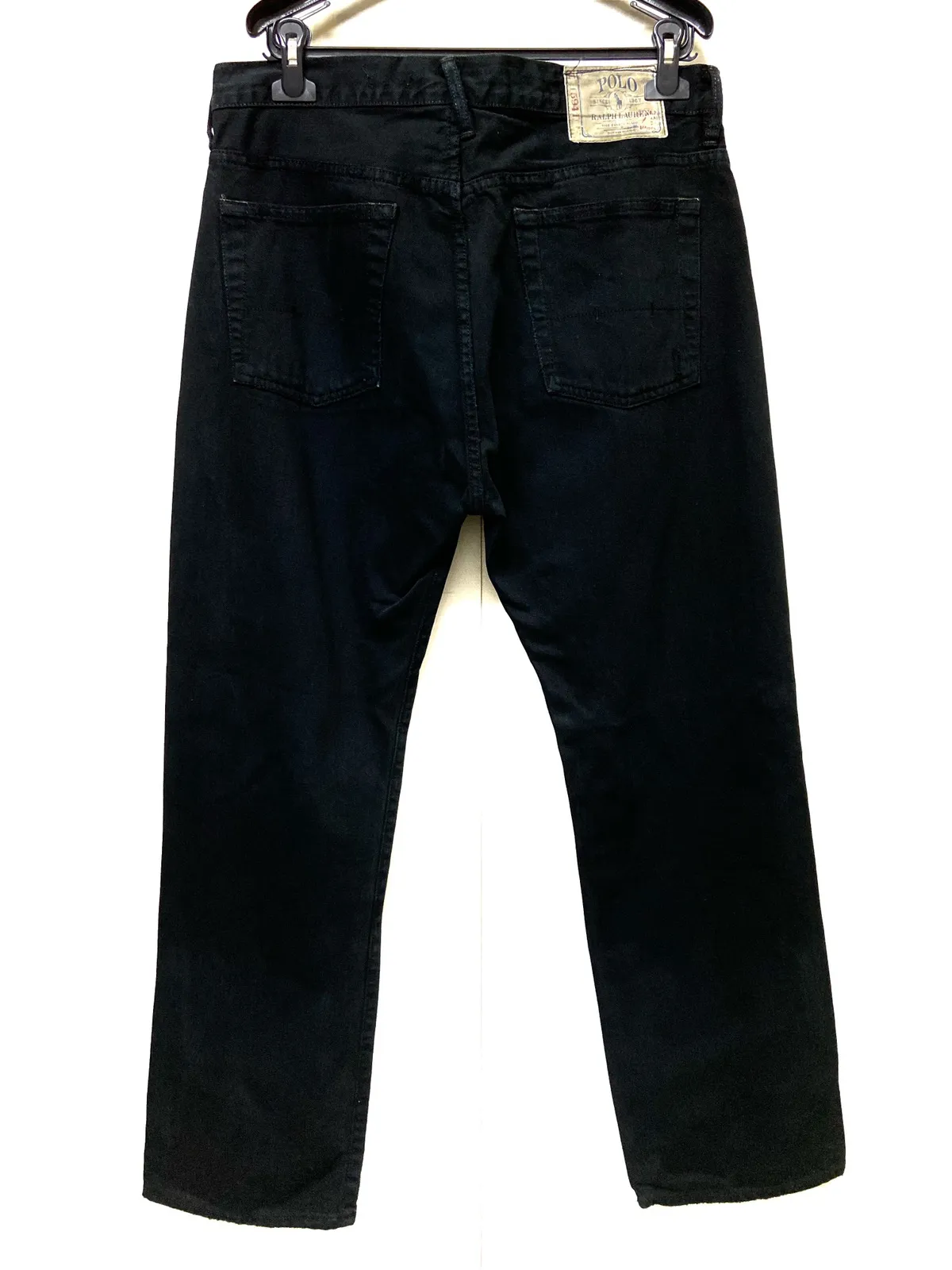 Vintage Polo Ralph Lauren Mens Denim Jeans Pants Black