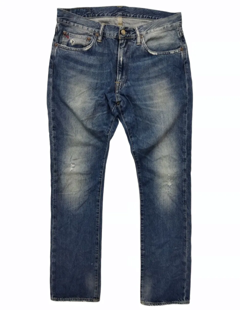 POLO RALPH LAUREN Slim Straight Distressed Jeans