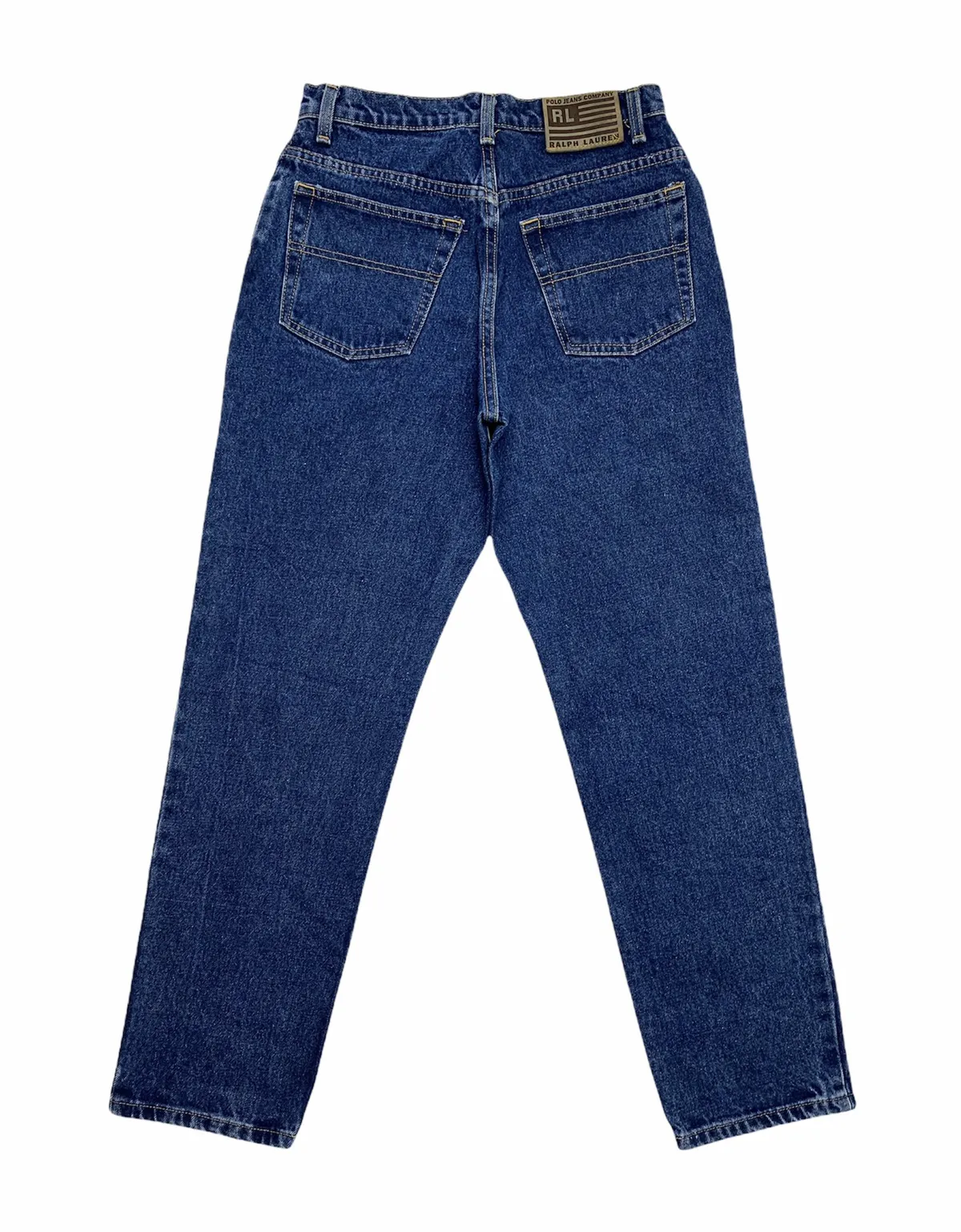 Ralph Lauren 90s Vintage Raw Blue Denim Jeans