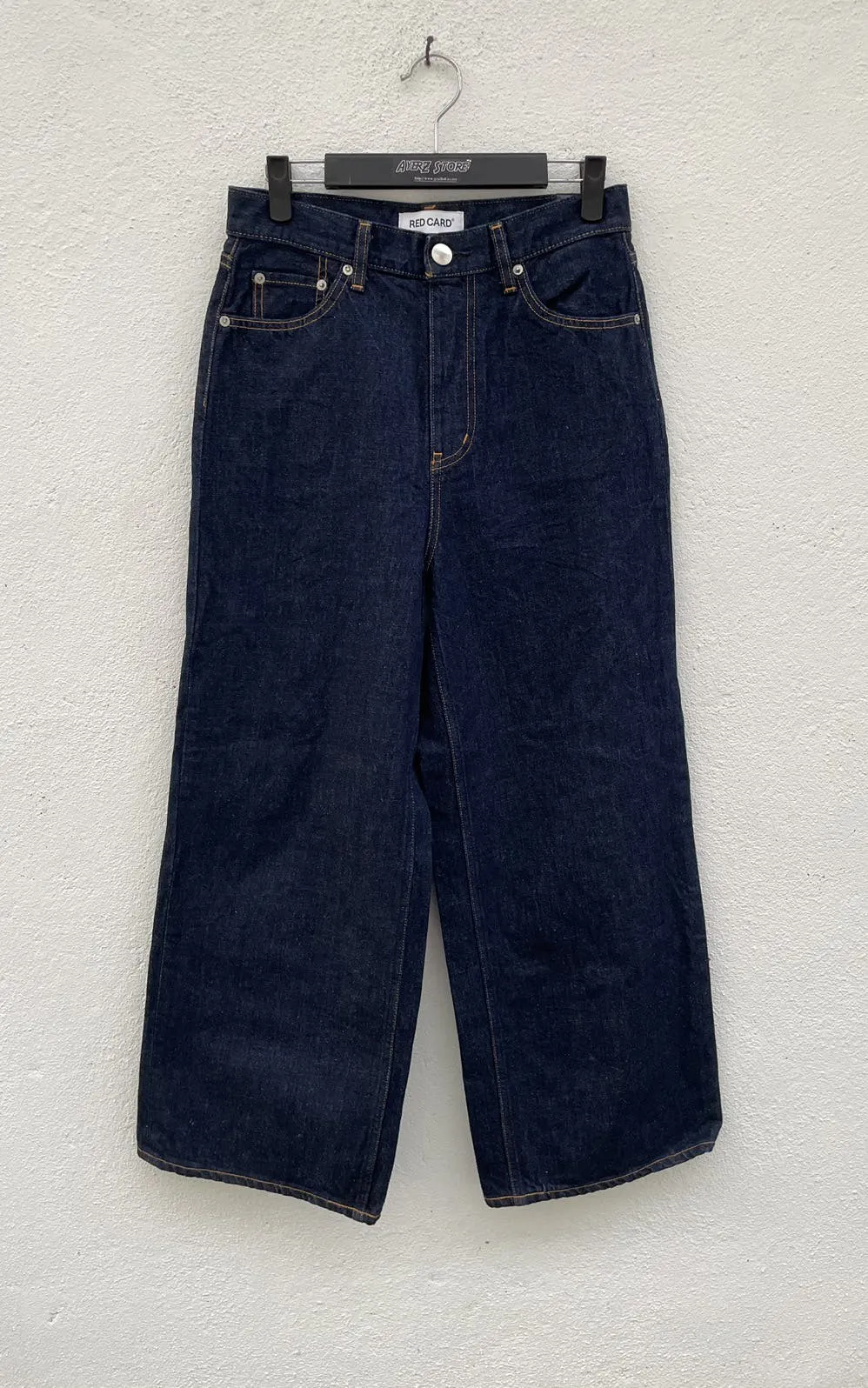 Red Card Loose Baggy Denim Jeans