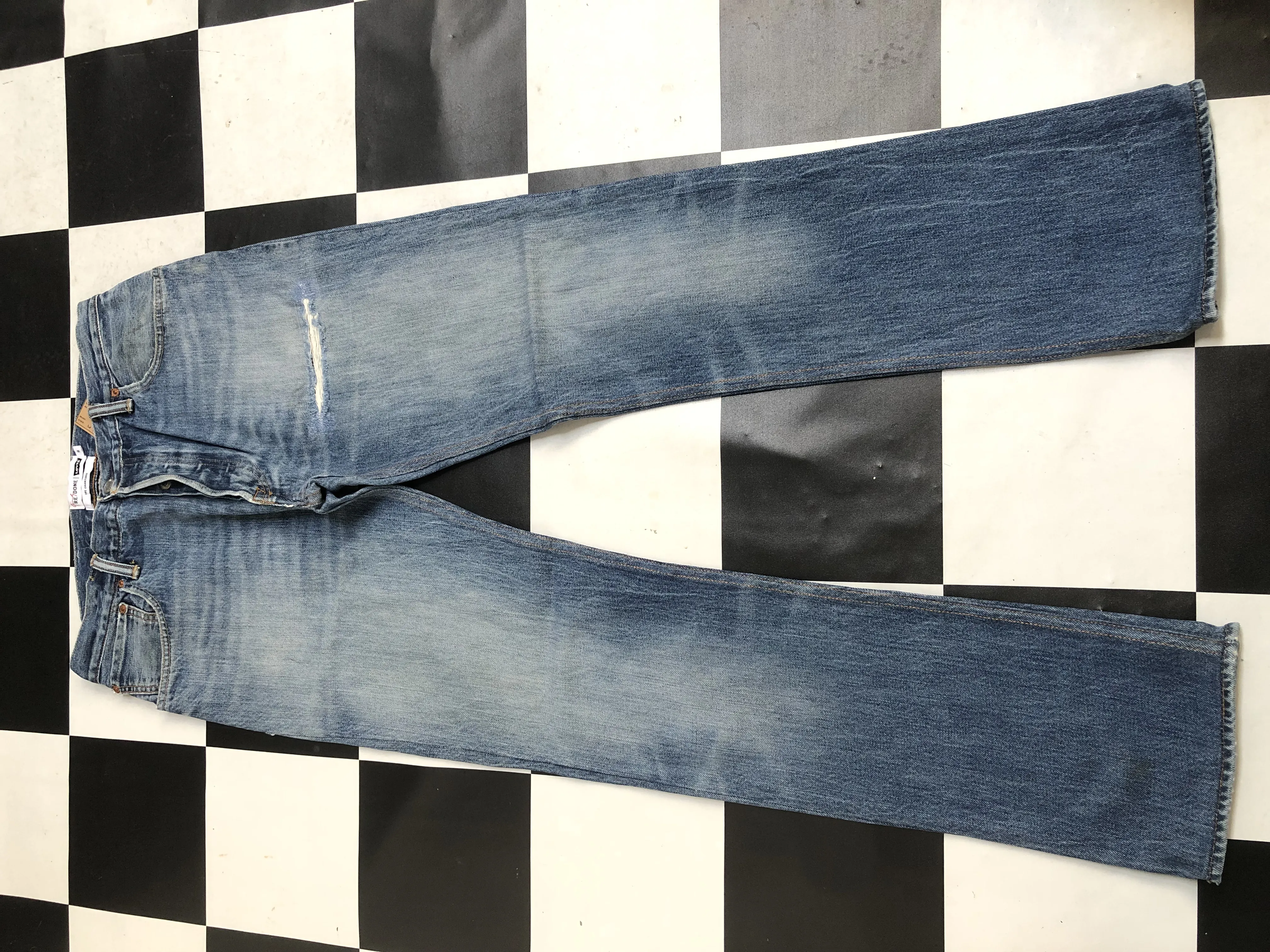 Levis Re/Done The Crawford Distressed Denim Jeans L364