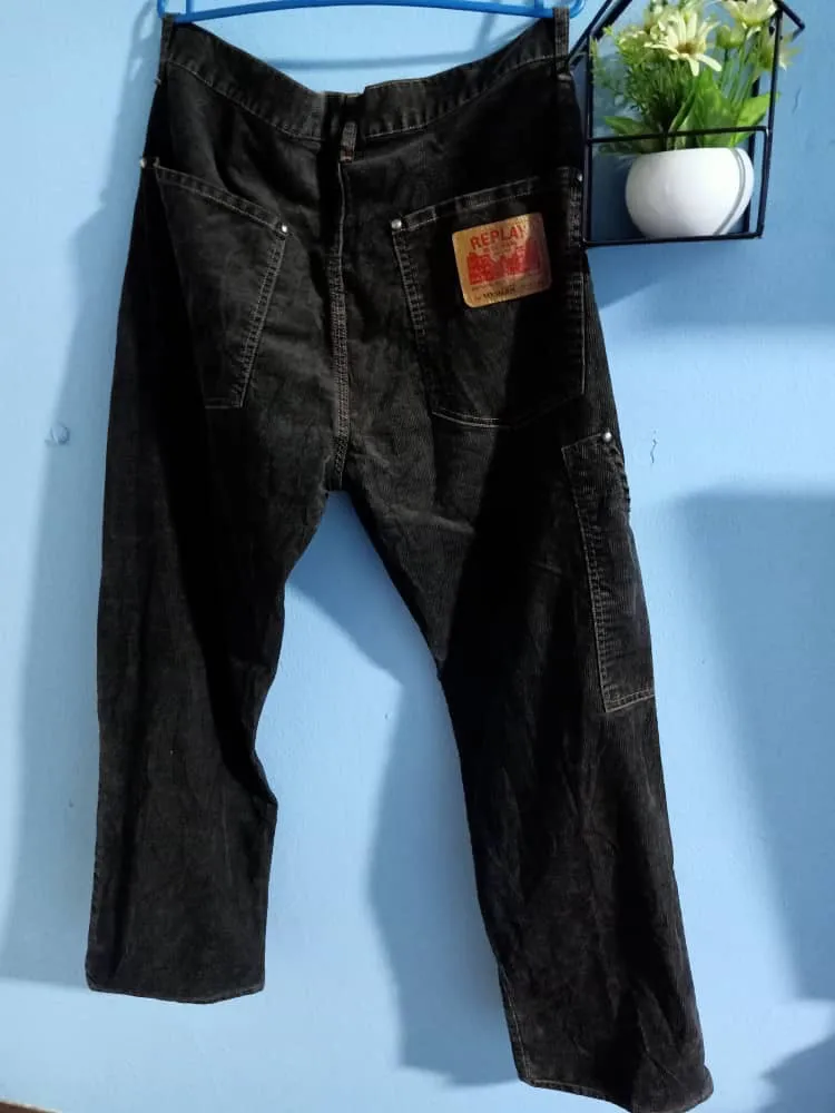 Replay Cudroy single knee pocket Pants