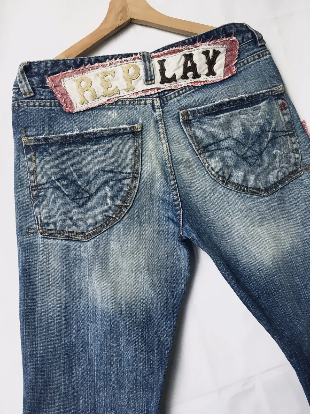Replay Distressed Denim
