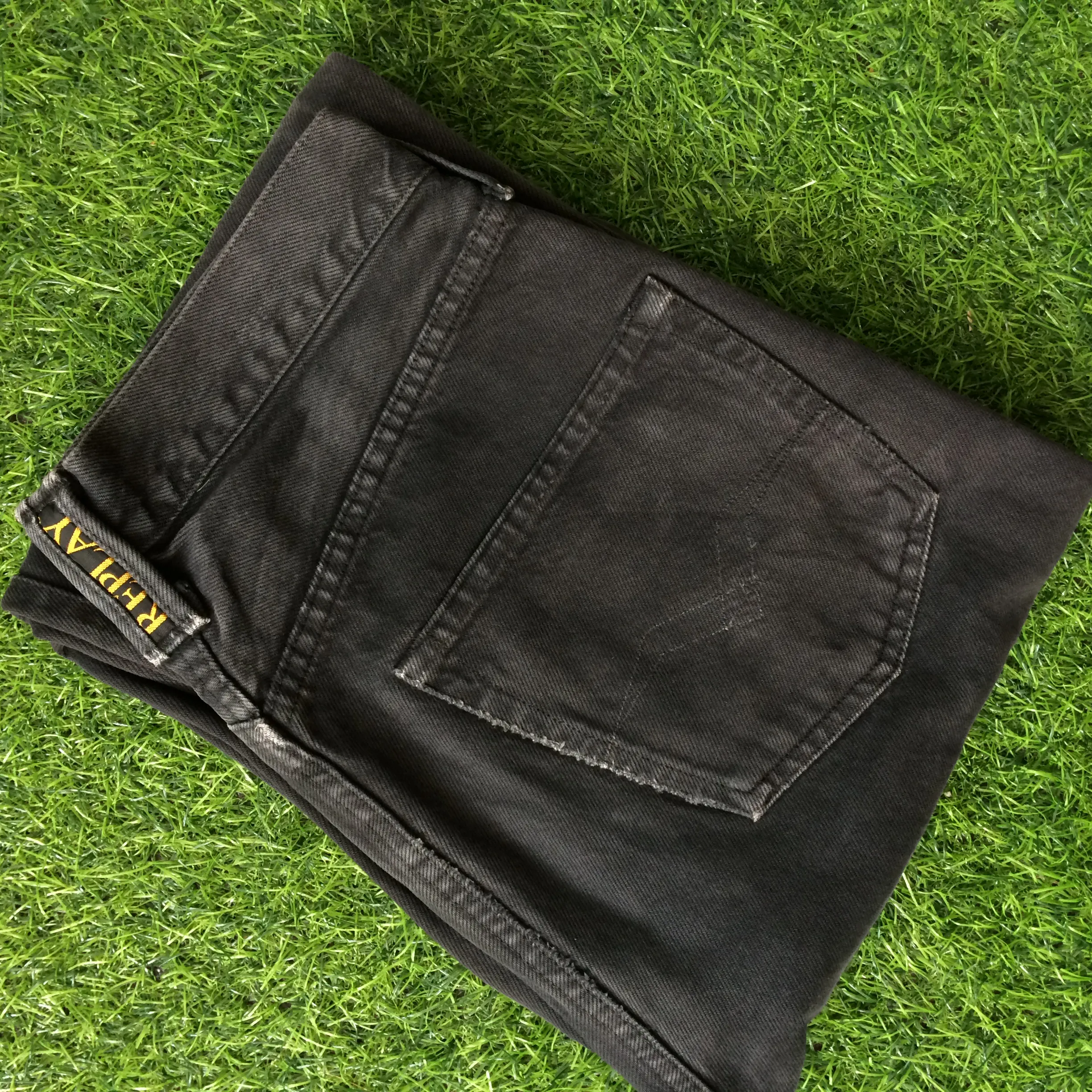 Vintage Replay Distressed Button Fly Jeans #B-972