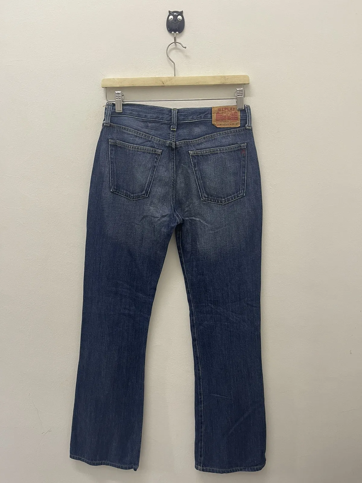 Rare Vintage REPLAY Blue Jeans Italy Flare