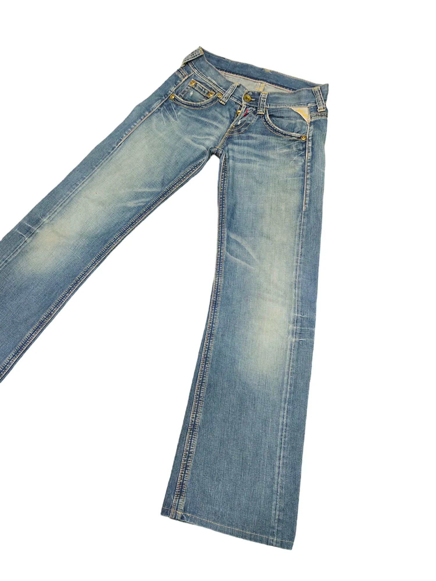 Flare Jeans Replay Bondages Denim Boot Cut Low Rise Y2k