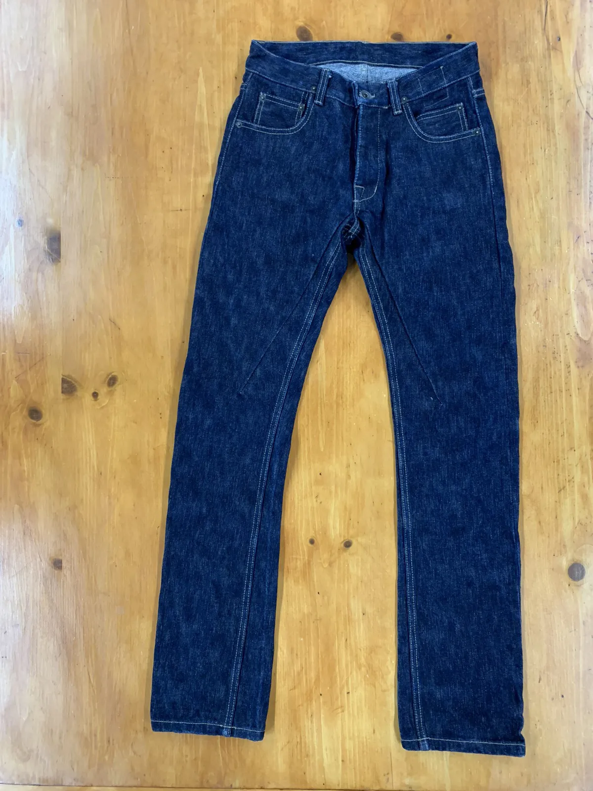 Rick Owns Drkshdw Unwashed Selvedge Detroit Jeans