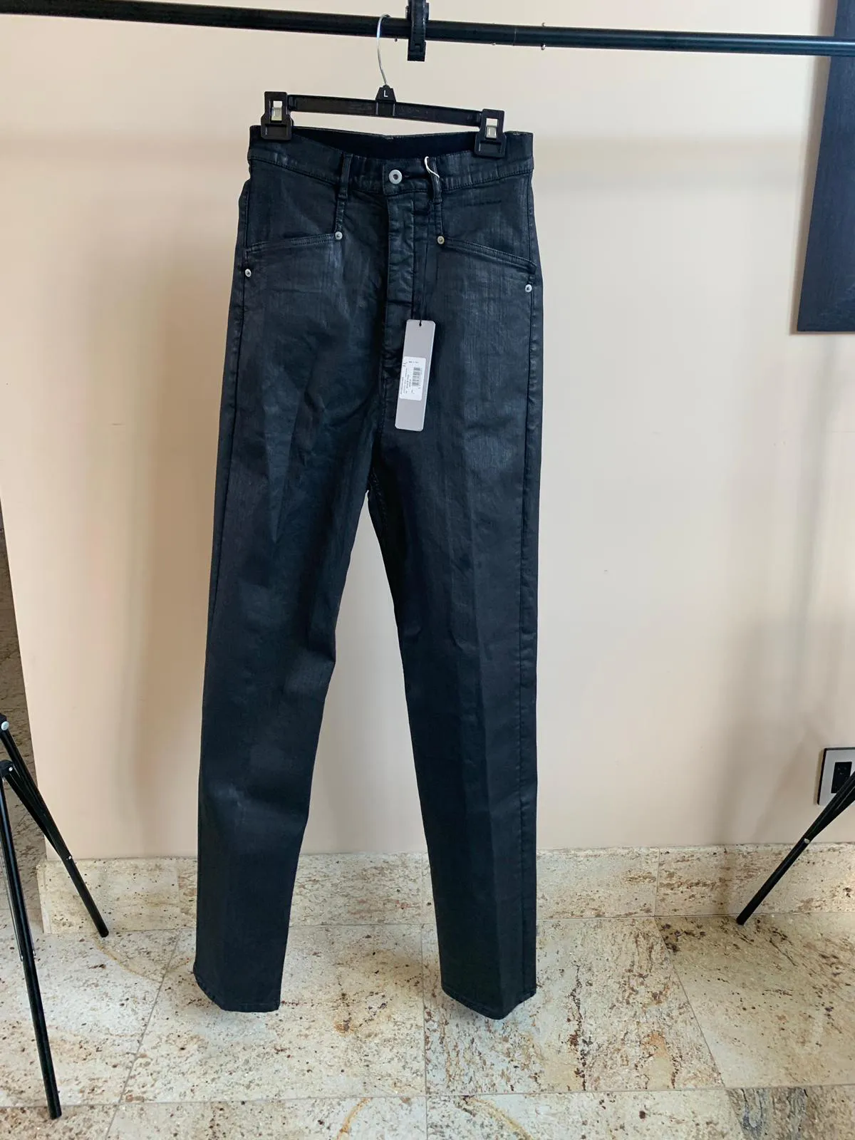Dustulator Denim Pants in Black