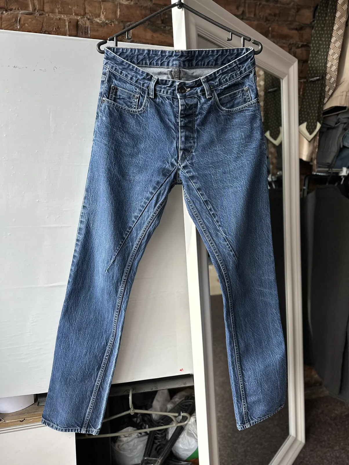 🔥 Rick Owens Drkshdw Berlin Cut Jeans Size: 30