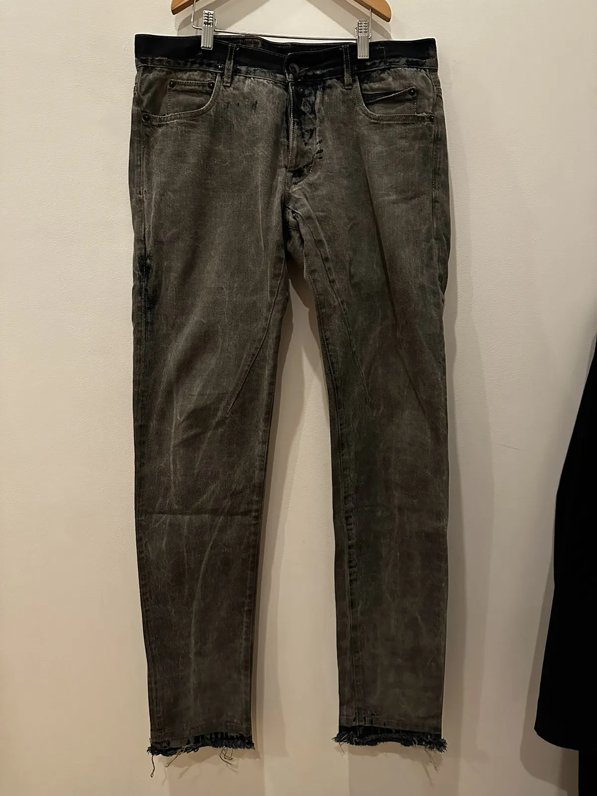 Rick Owens Detroit Cut HOG Denim Jeans