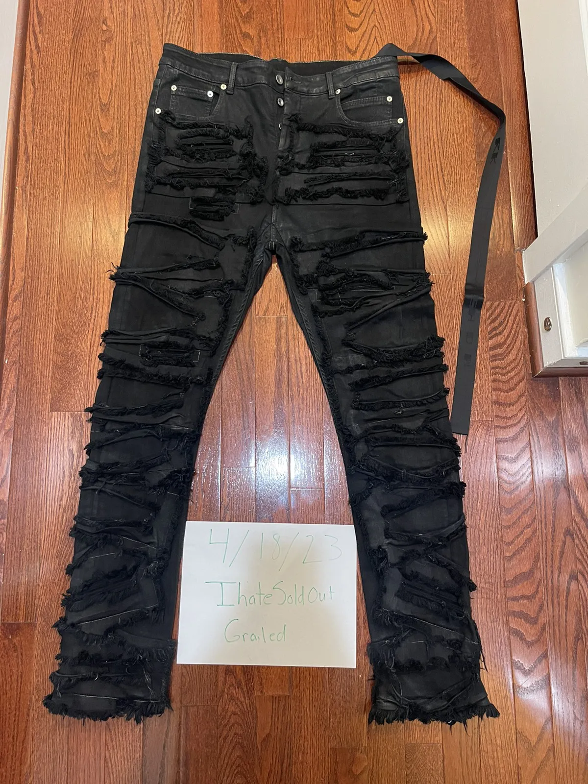 Rick Owen Drkshdw Detroit Jeans