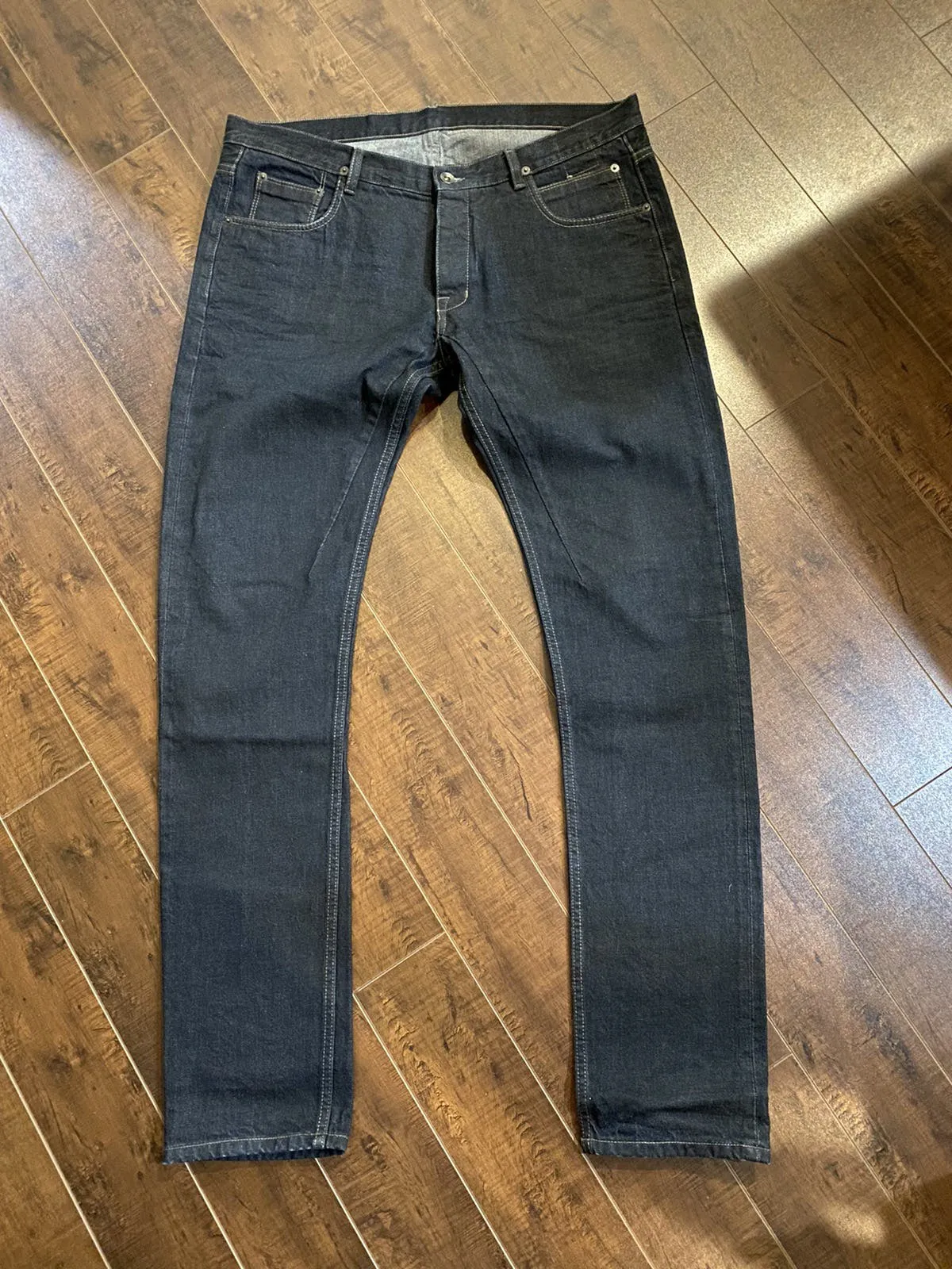 Rick Owens Detroit cut denim