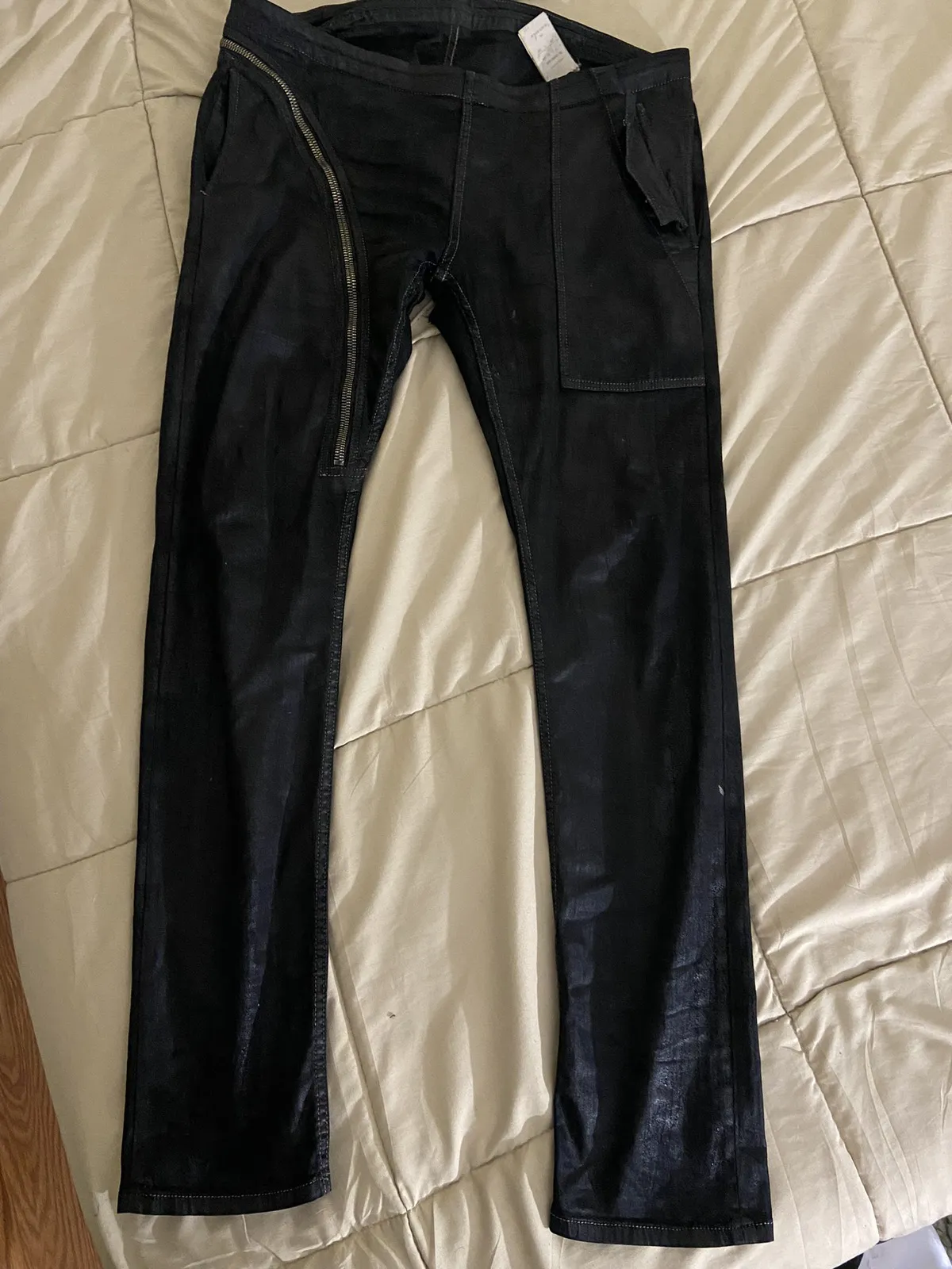 Rick Owens Waxed Black Aircuts