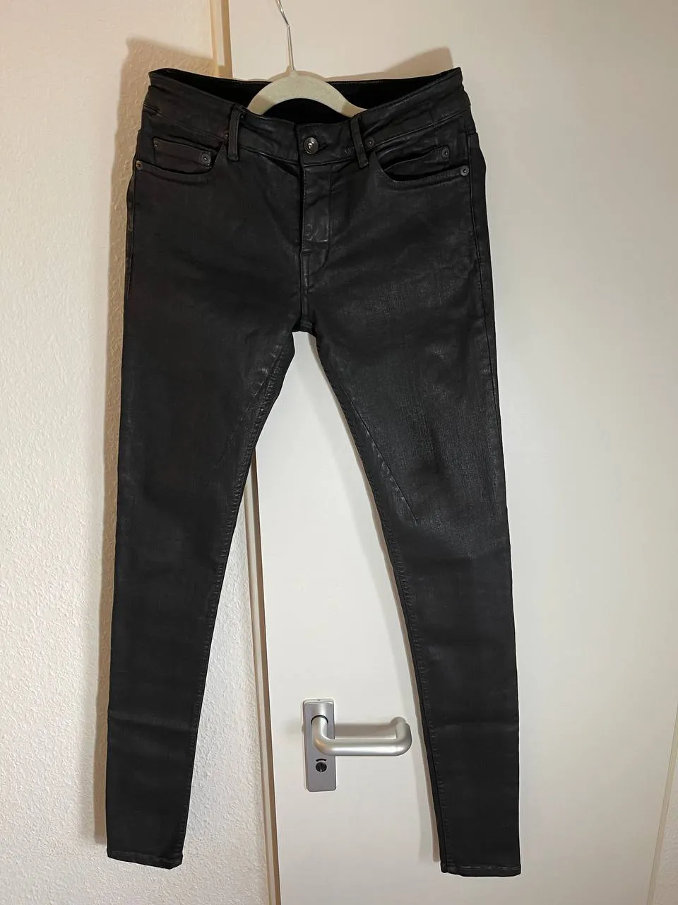 Waxed Jeans