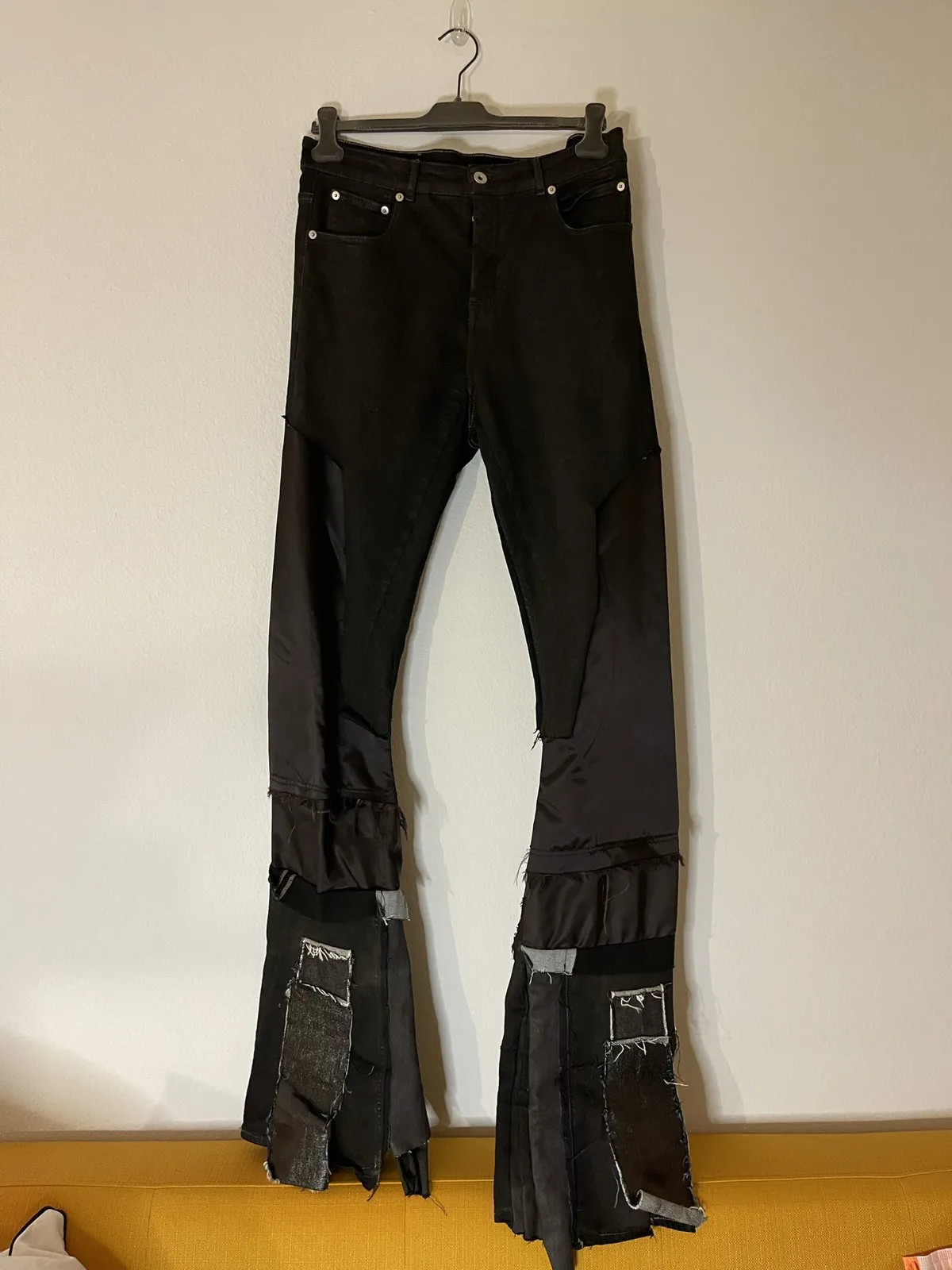 Rick Owens 1 of 3 Limited Collaborated Jeans with Swampgod
