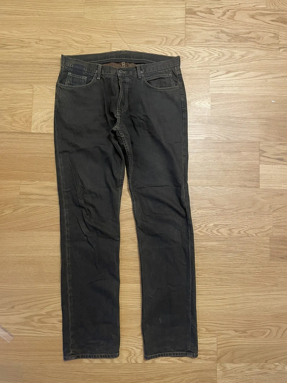Rick owens slab denim