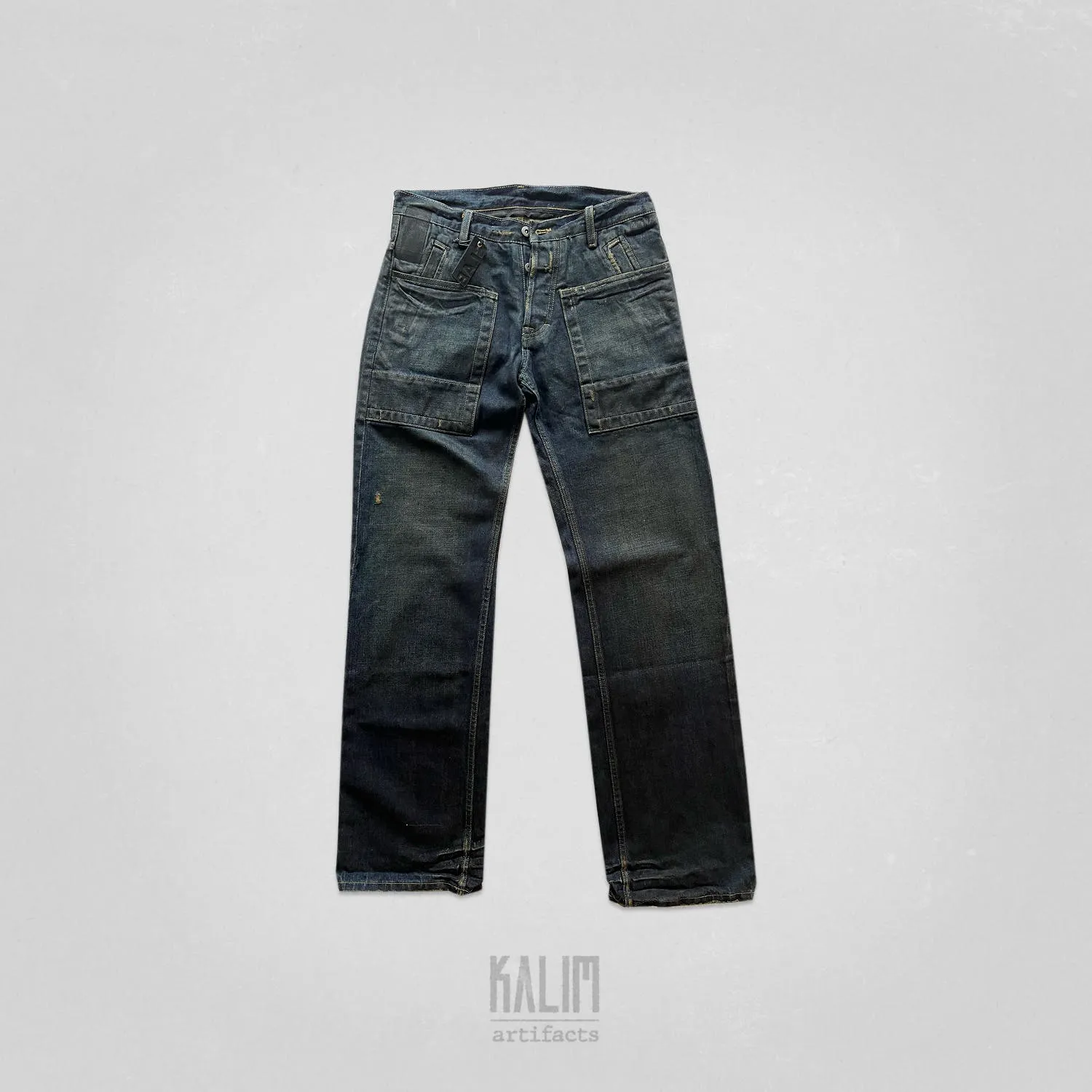 Rick Owens SLAB Denim Jeans MKD2014