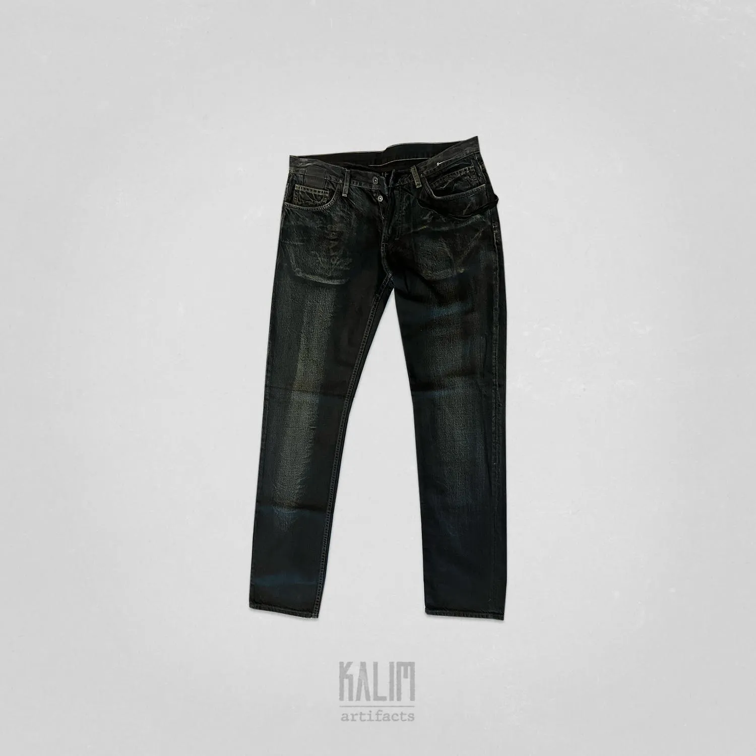 Rick Owens SLAB Denim Jeans MFO2006