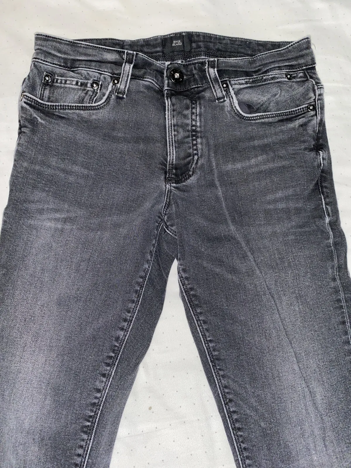River Island Black Denim Jeans