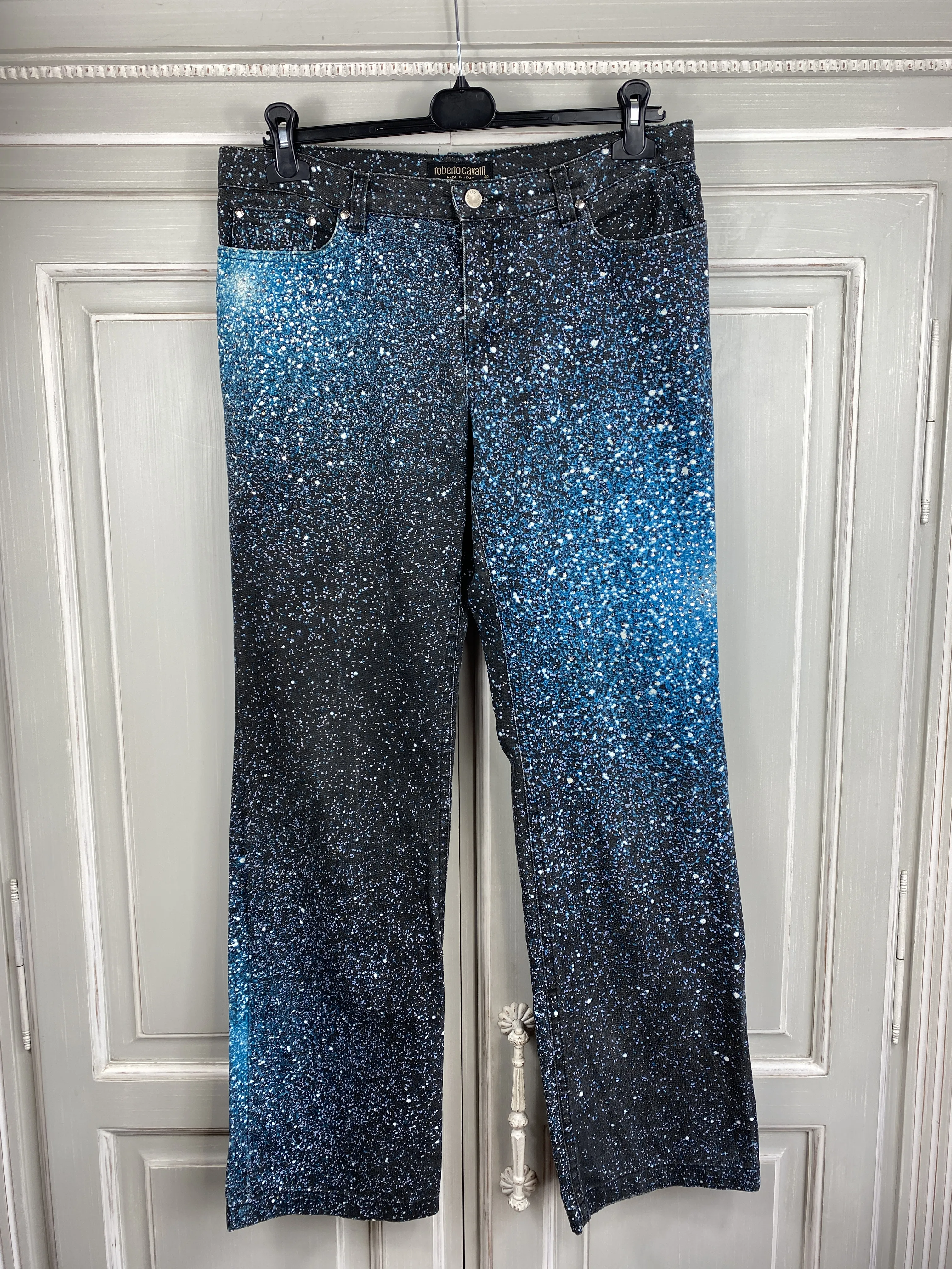 Roberto Cavalli Stars Sky chrystal swarovski wmns jeans