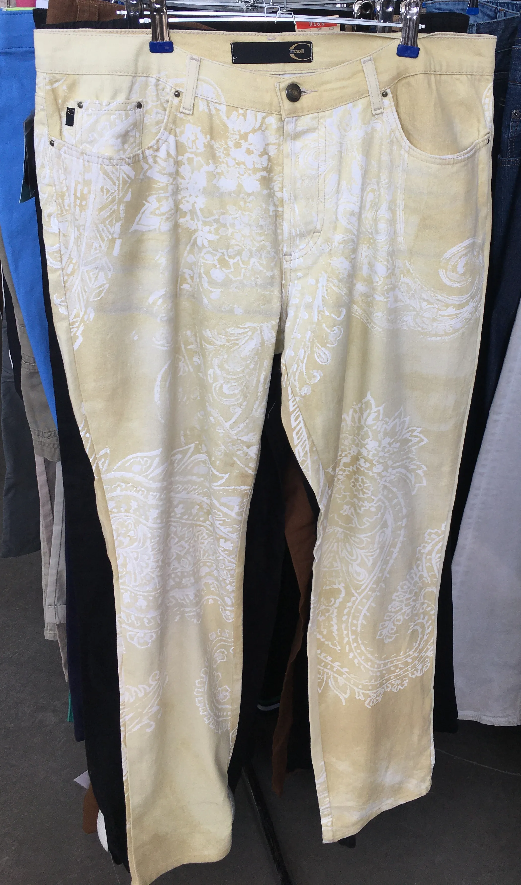 Just Cavalli Printed Jeans